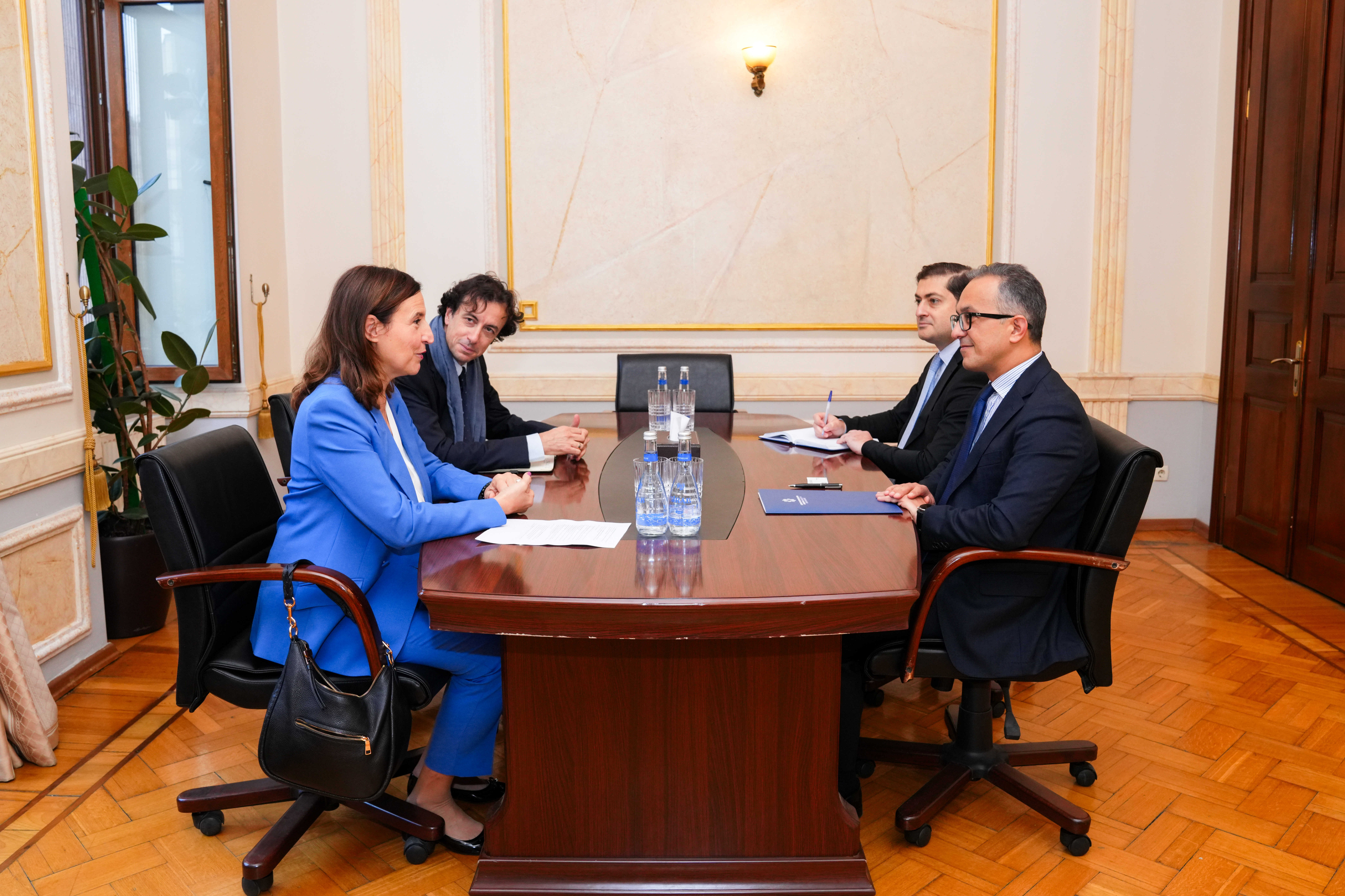 Dövlət Komitəsinin sədri Avropa İttifaqının Azərbaycandakı səfiri ilə görüşüb