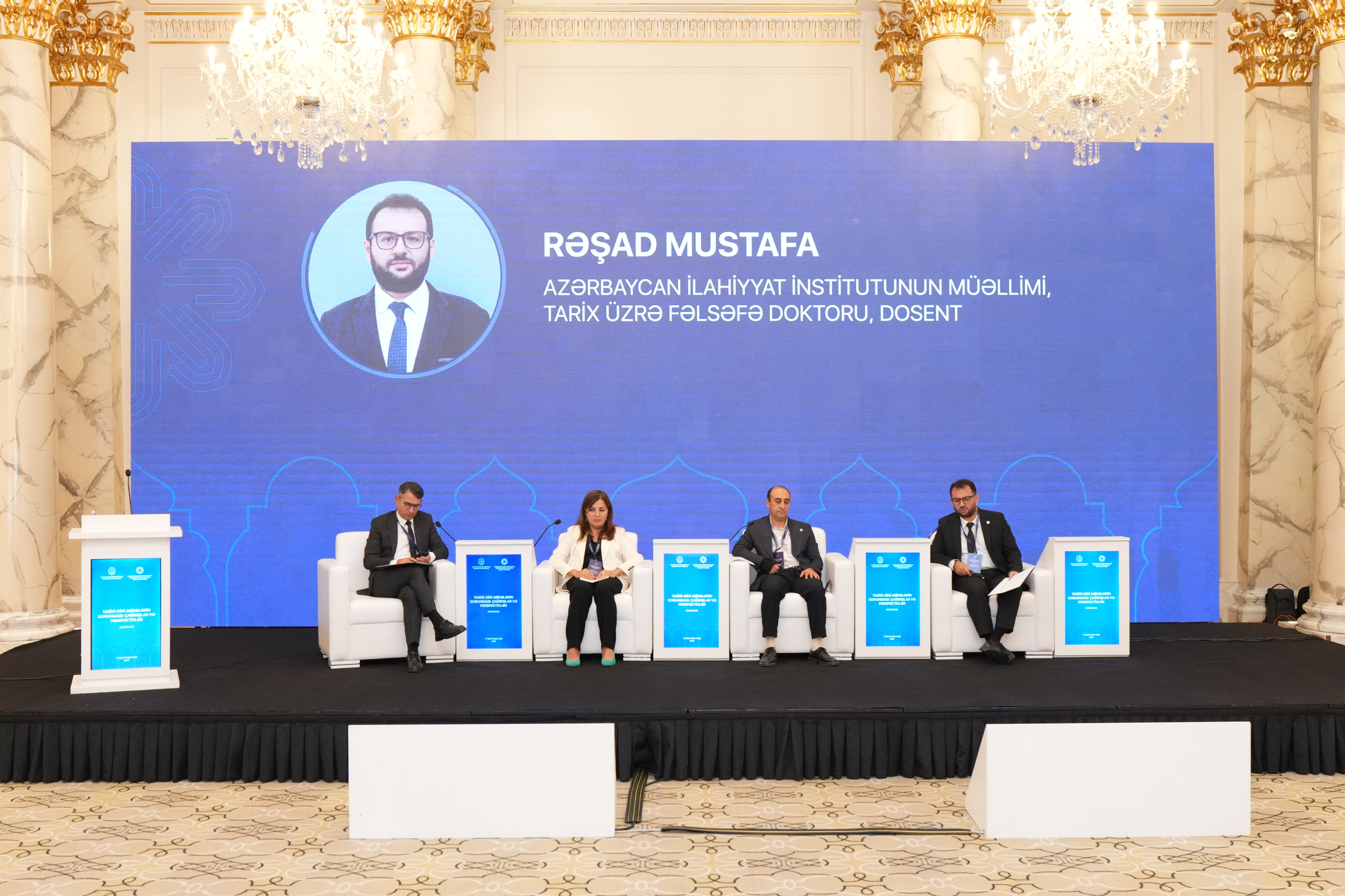 “Tarixi-dini abidələrin qorunması: çağırışlar və perspektivlər” mövzusunda konfrans işini yekunlaşdırıb - Image 8