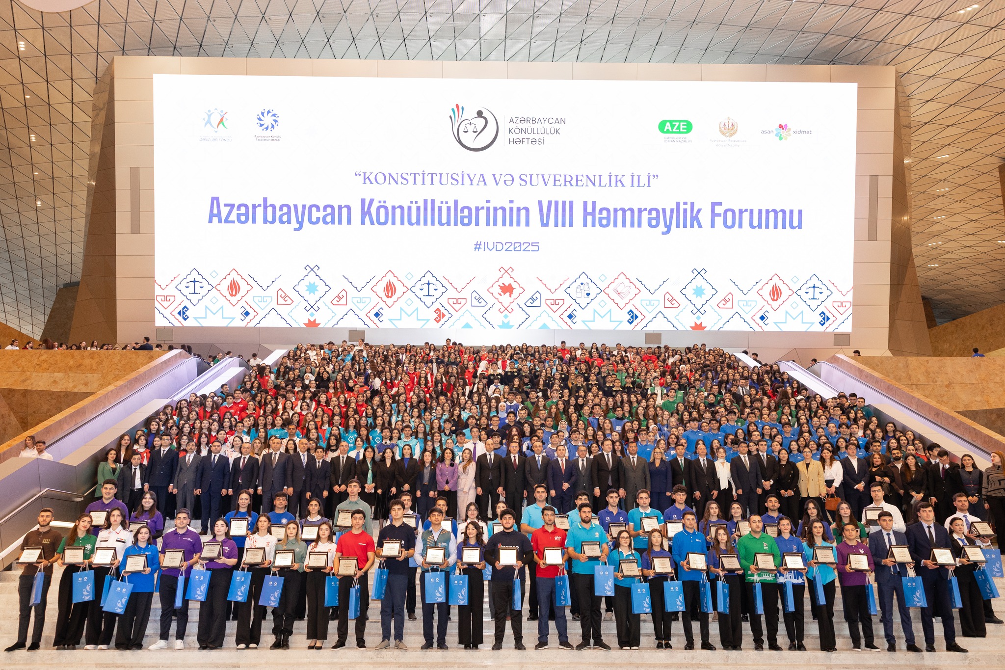 AMİN könüllüləri “Azərbaycan Könüllülərinin VIII Həmrəylik Forumu”nda təmsil olunublar
