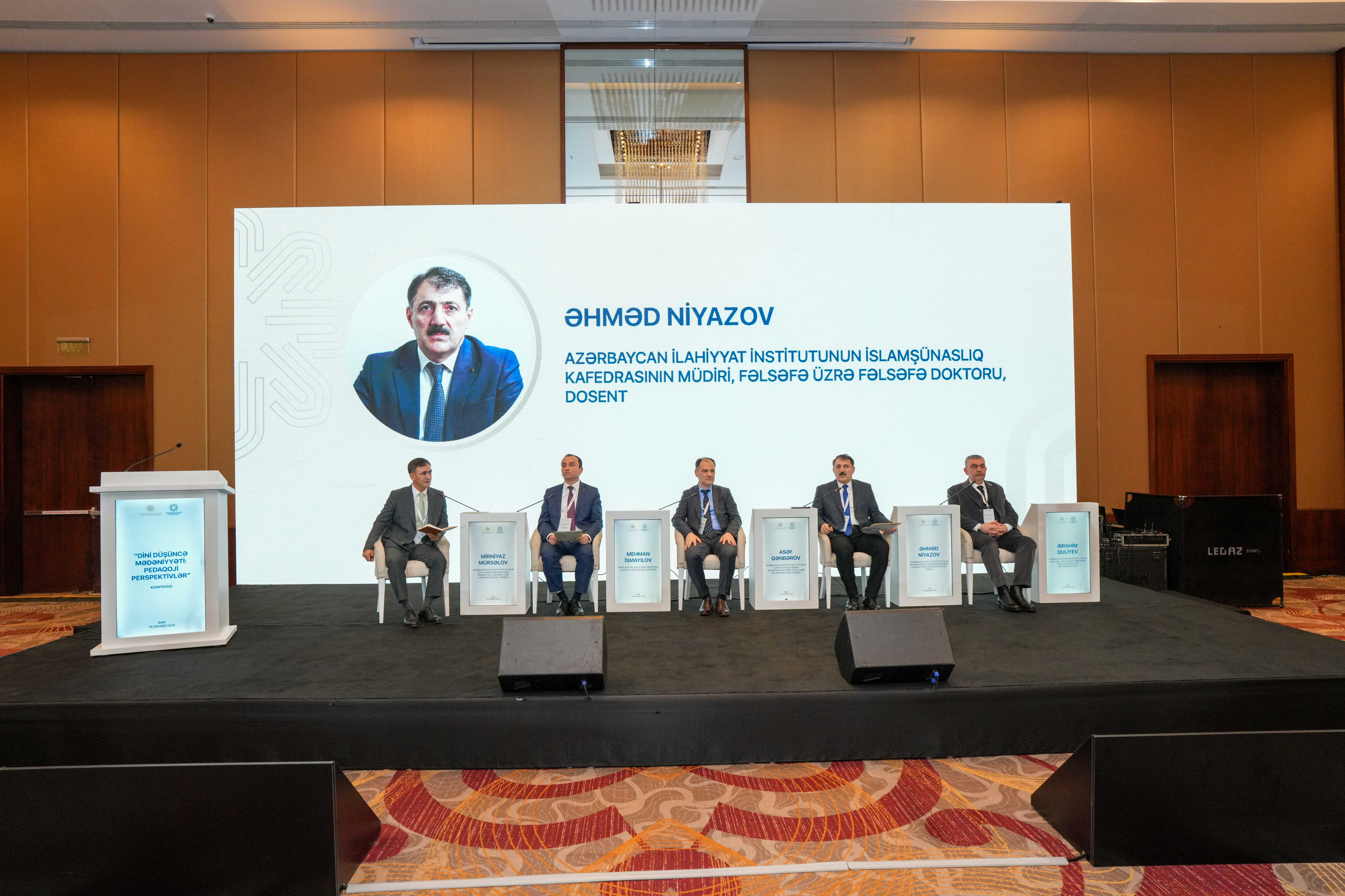 "Dini düşüncə mədəniyyəti: pedaqoji perspektivlər" mövzusunda konfrans başa çatıb - Image 20