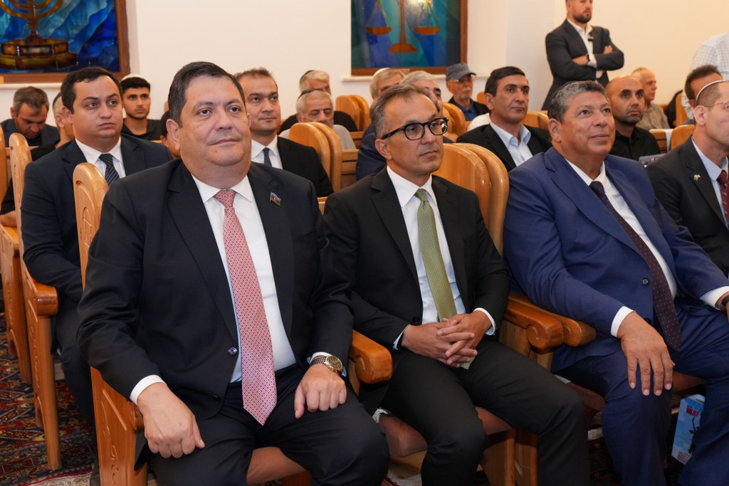 Dağ yəhudiləri sinaqoqunda Roş-Ha-Şana bayramı qeyd olunub - Image 11