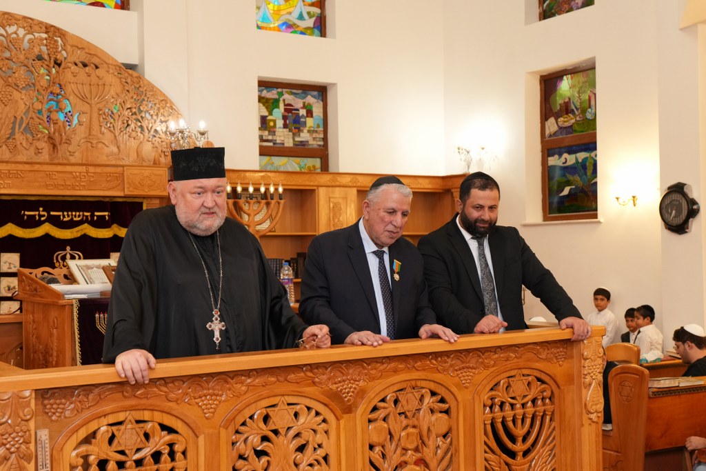 Dağ yəhudiləri sinaqoqunda Roş-Ha-Şana bayramı qeyd olunub - Image 10