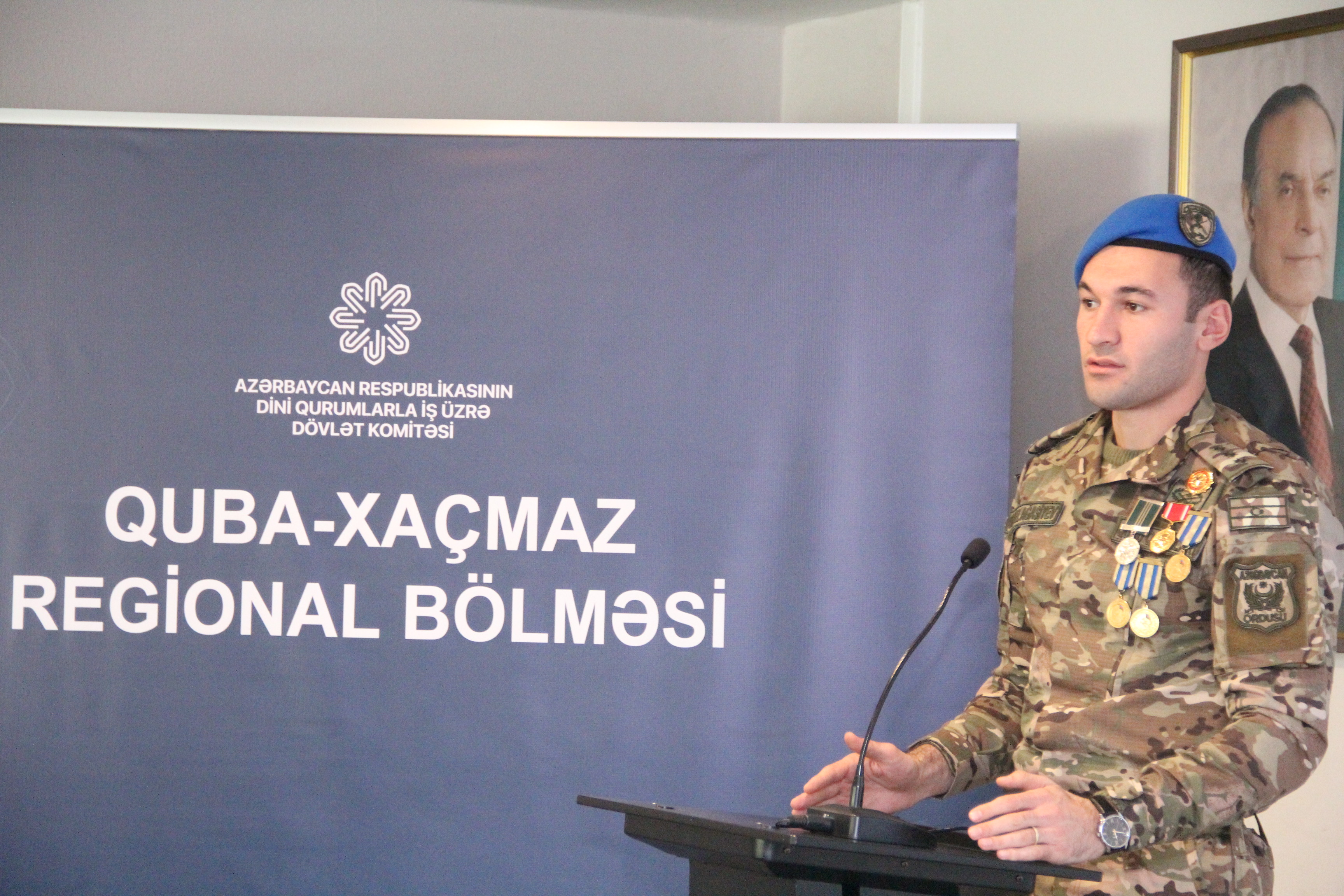 Qubada “Dövlət suverenliyi və Konstitusiyanın aliliyi prinsipi” mövzusunda konfrans keçirilib - Image 10
