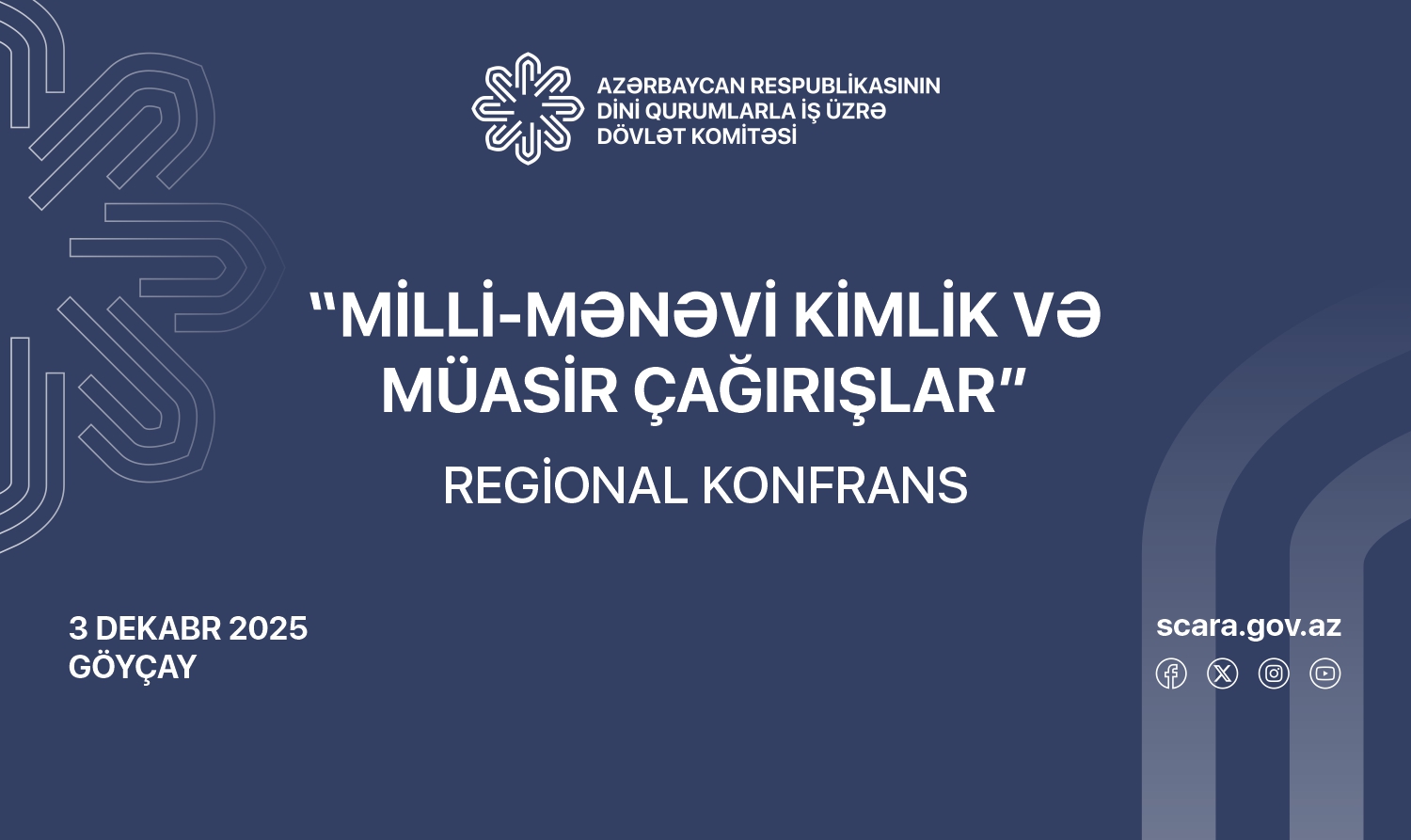 Göyçayda “Milli-mənəvi kimlik və müasir çağırışlar” mövzusunda regional konfrans keçiriləcək