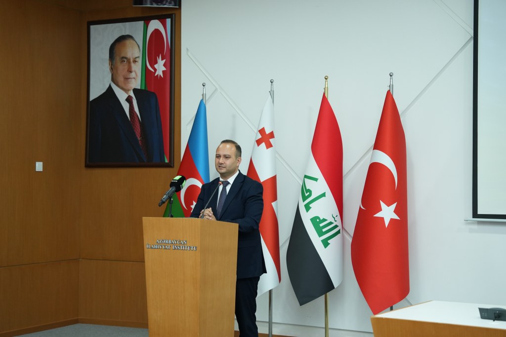 Azərbaycan İlahiyyat İnstitutunda din xadimlərindən ibarət nümayəndə heyəti ilə görüş keçirilib - Image 1