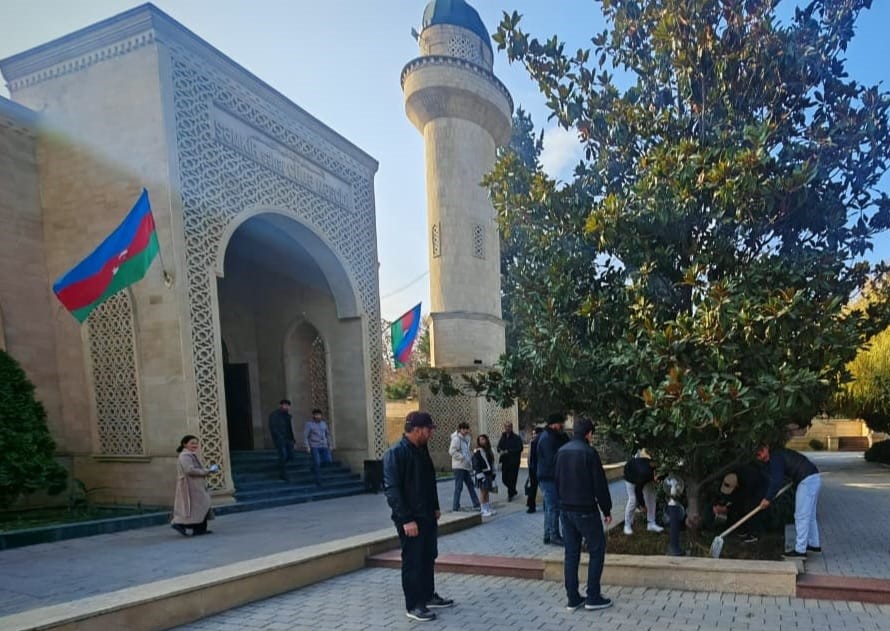 Bölgələrdə “Yaşıl gələcək naminə” aksiyası keçirilib - Image 16