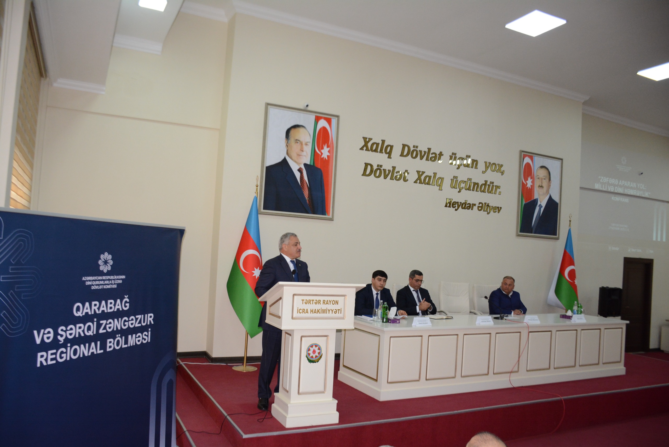 Tərtərdə “Zəfərə aparan yol: milli və dini həmrəylik” mövzusunda konfrans keçirilib - Image 4