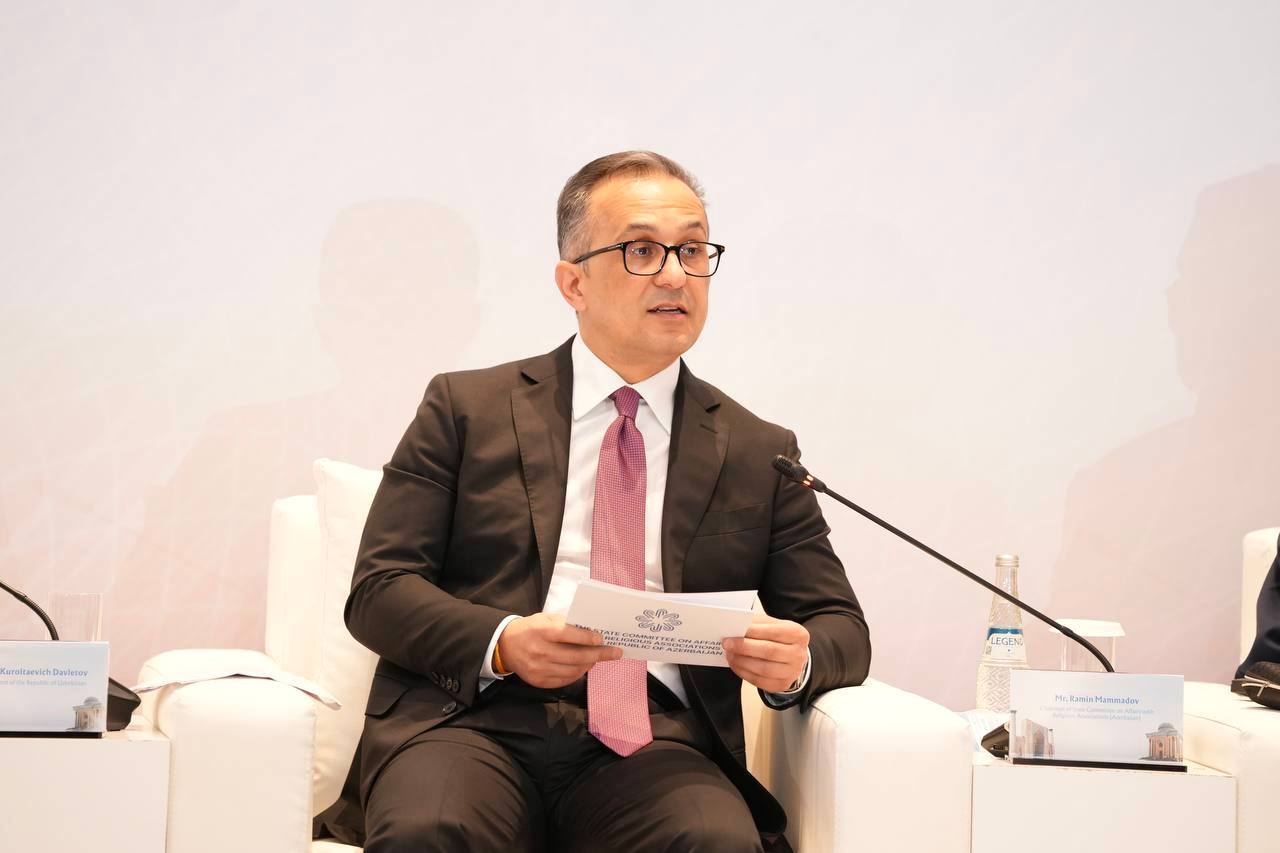 Komitə sədri Özbəkistanda keçirilən beynəlxalq konfransda çıxış edib - Image 7