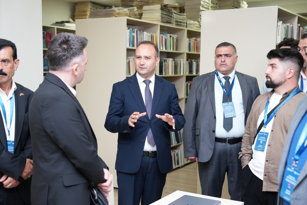 Azərbaycan İlahiyyat İnstitutunda din xadimlərindən ibarət nümayəndə heyəti ilə görüş keçirilib - Image 13