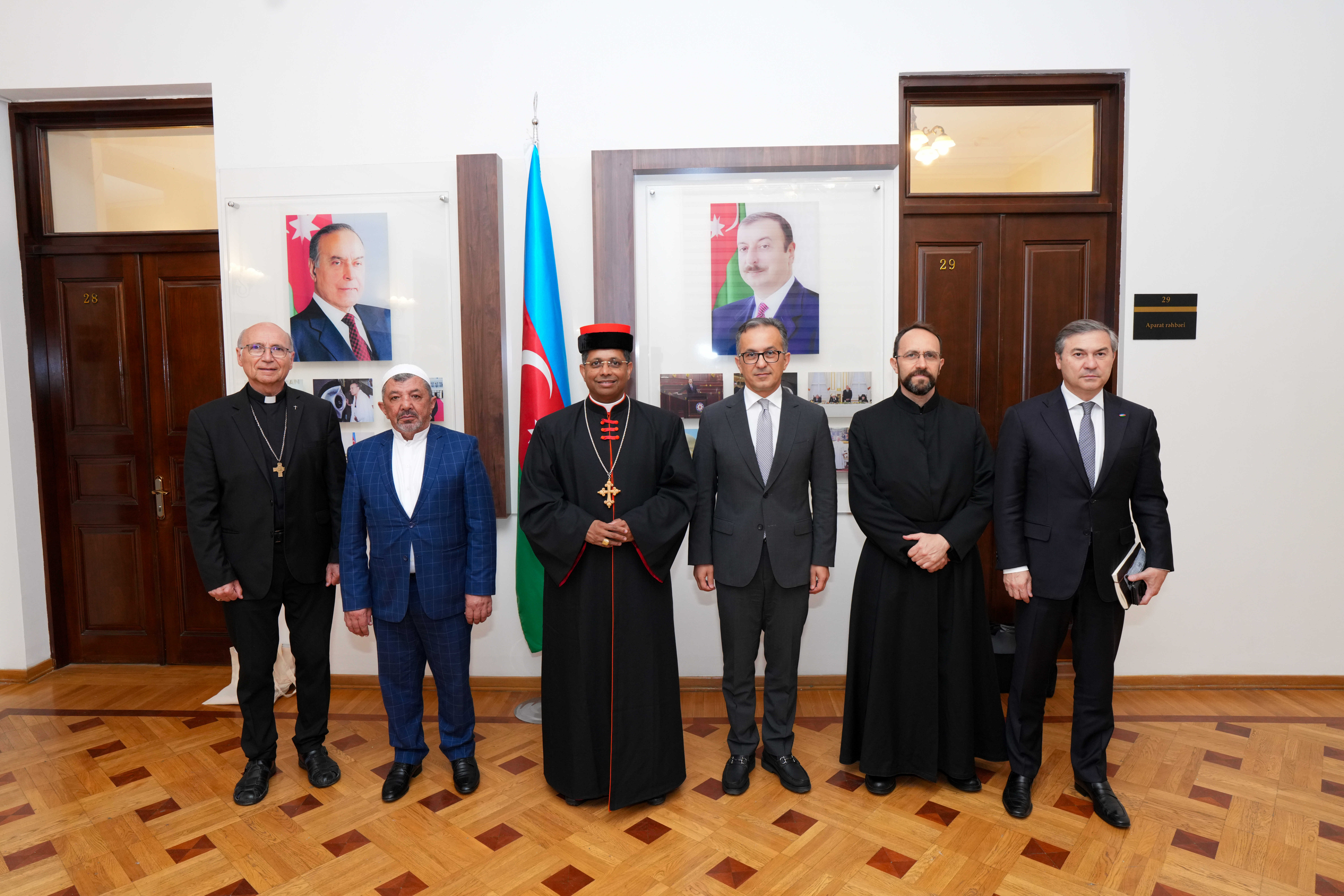 Komitə sədri Vatikanın Dinlərarası Dialoq Dikasteriyasının prefekti ilə görüşüb - Image 4