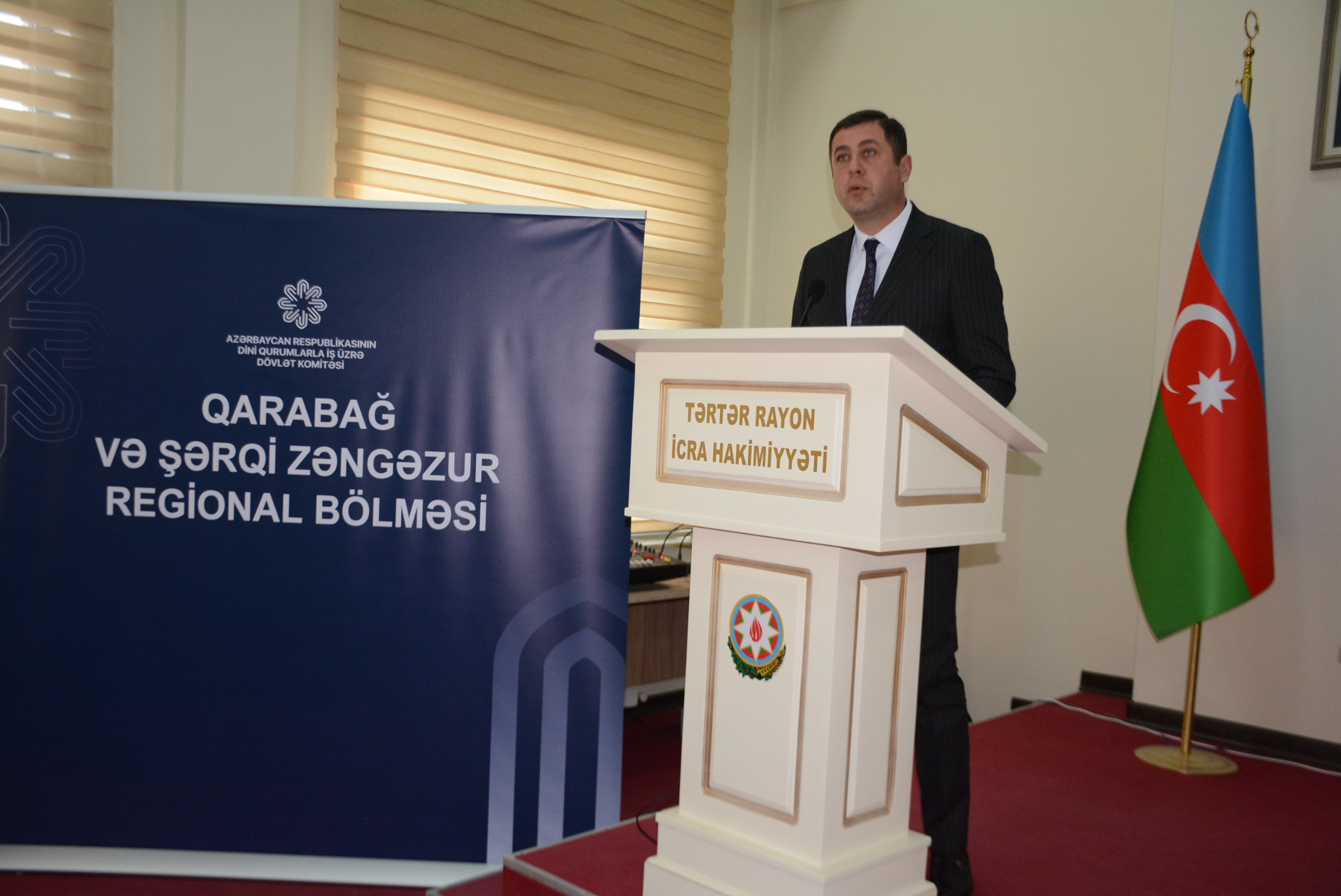 Tərtərdə “Zəfərə aparan yol: milli və dini həmrəylik” mövzusunda konfrans keçirilib - Image 8
