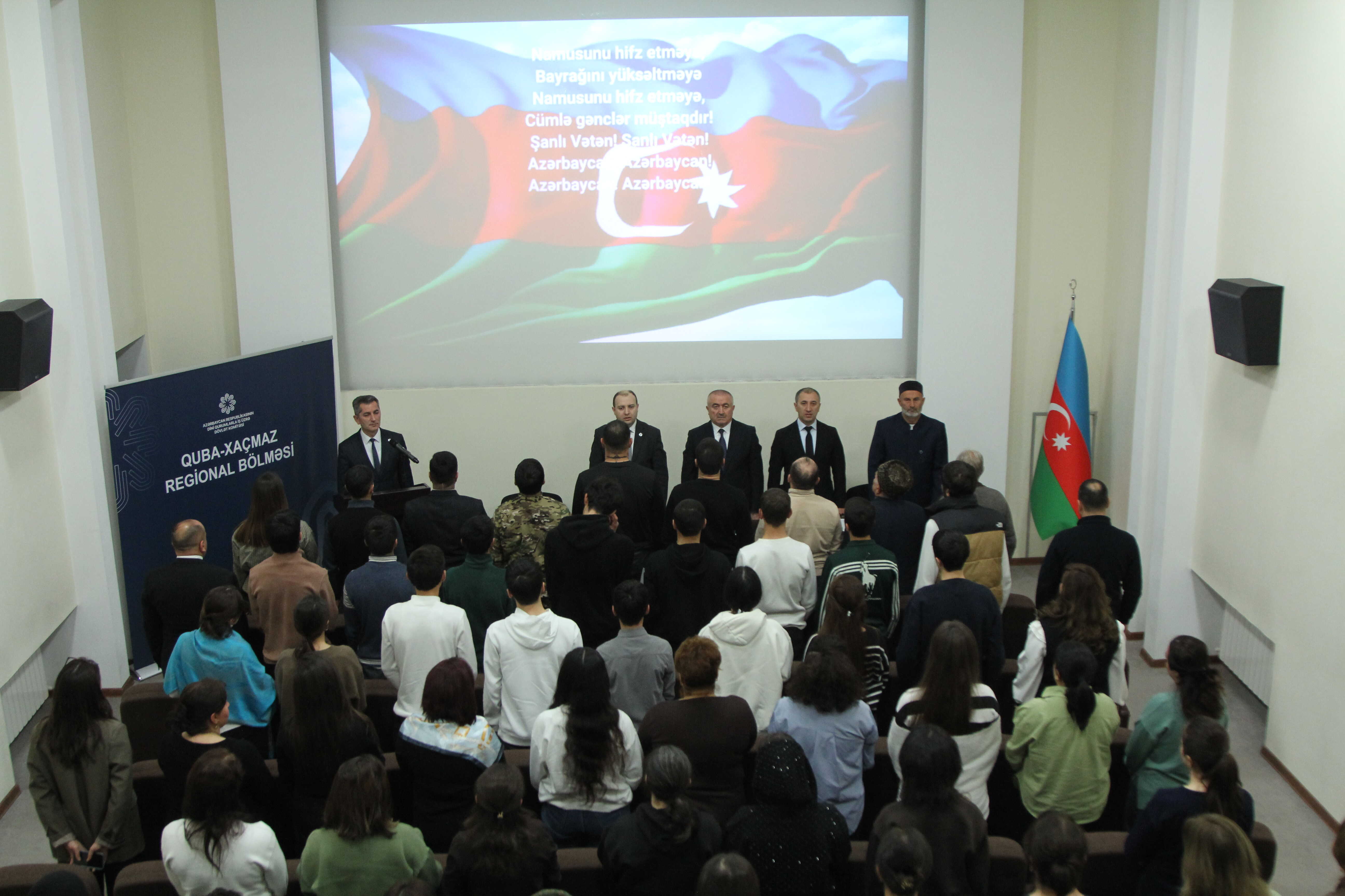 Qusarda “Ümummilli Lider Heydər Əliyev və milli-mənəvi dəyərlərimiz” mövzusunda konfrans keçirilib - Image 2