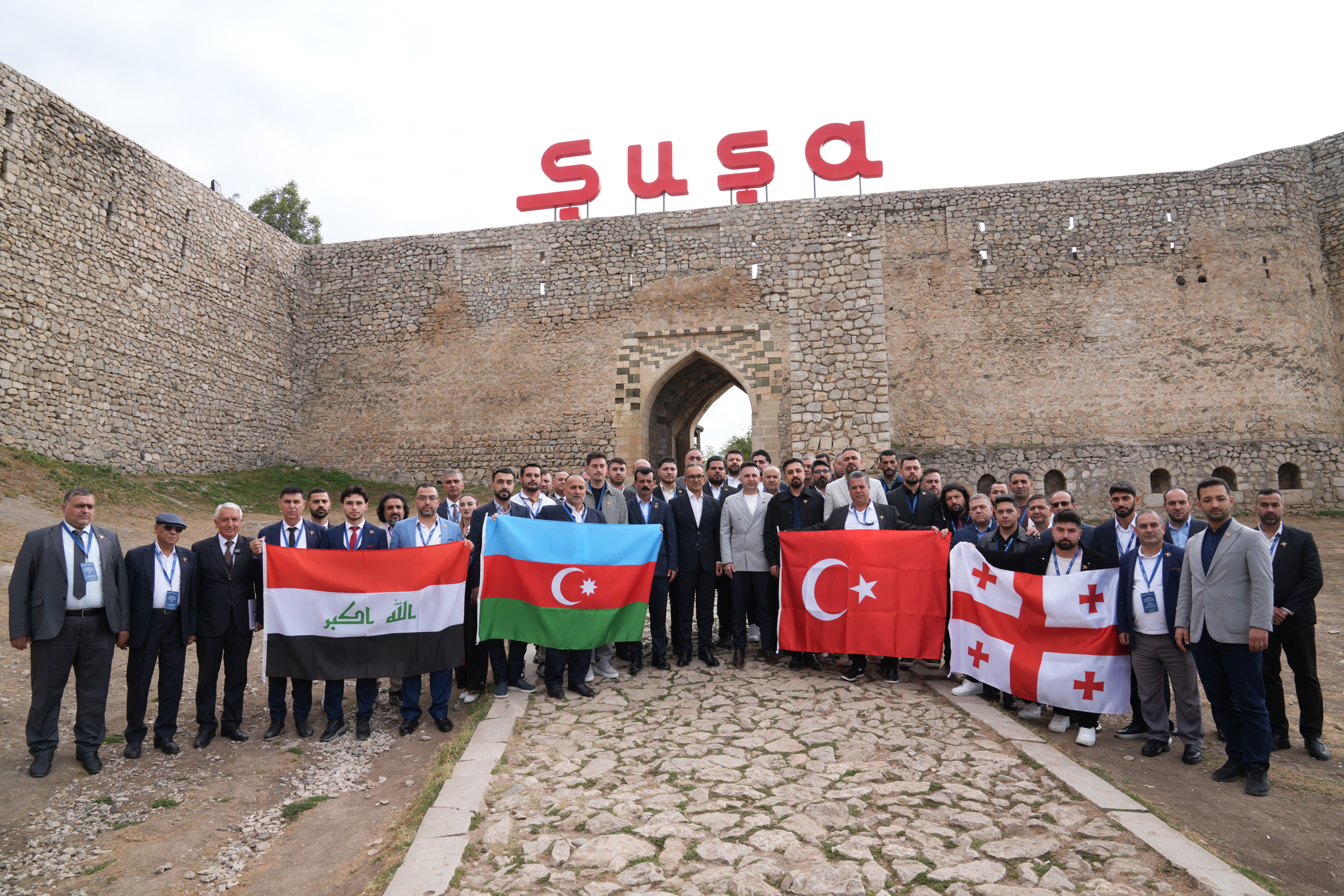 Türkiyə, Gürcüstan və İraqdan olan din xadimləri Şuşaya səfər ediblər
