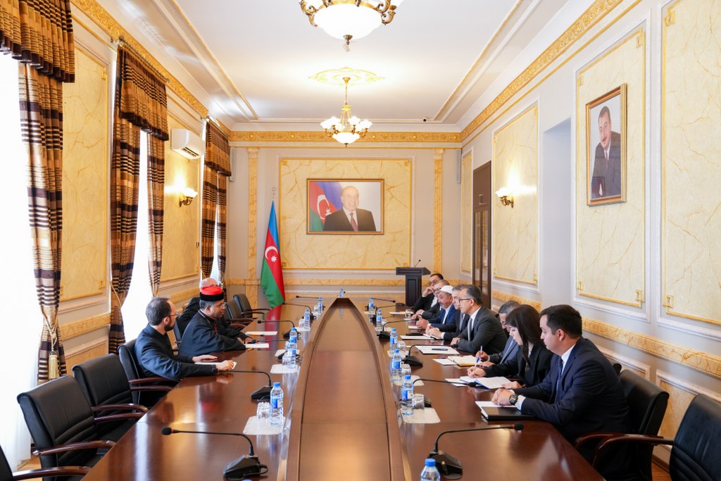 Komitə sədri Vatikanın Dinlərarası Dialoq Dikasteriyasının prefekti ilə görüşüb - Image 1