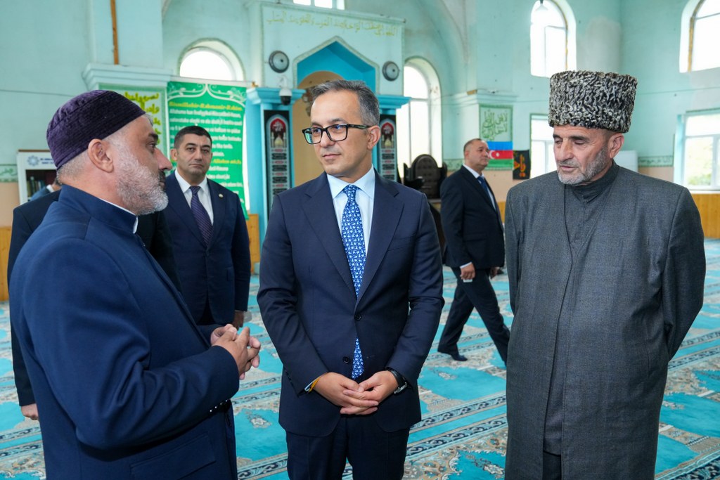 Dövlət Komitəsinin sədri Şabran rayonunda məscidlərin fəaliyyəti ilə tanış olub - Image 14