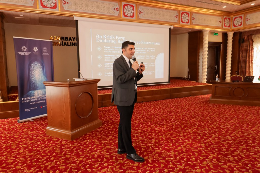 Şamaxıda “Peşəkar dini fəaliyyət: müasir çağırışlar kontekstində” mövzusunda seminar-treninq keçirilib - Image 5