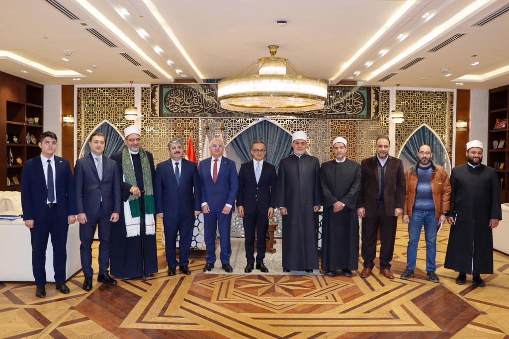 Azərbaycanla Misir arasında dini sahədə əməkdaşlıq məsələləri müzakirə olunub - Image 3