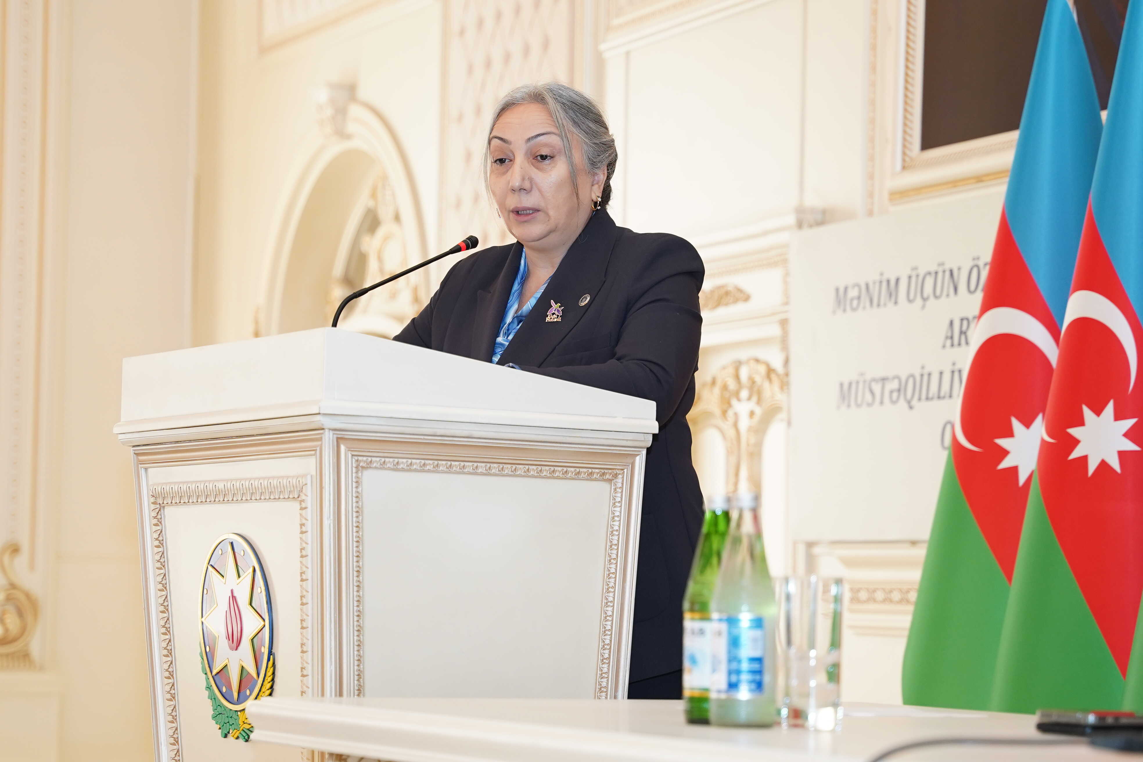 Abşeron rayonunda “Azərbaycançılıq: milli ideologiyamızın zirvəsi” mövzusunda konfrans keçirilib - Image 17