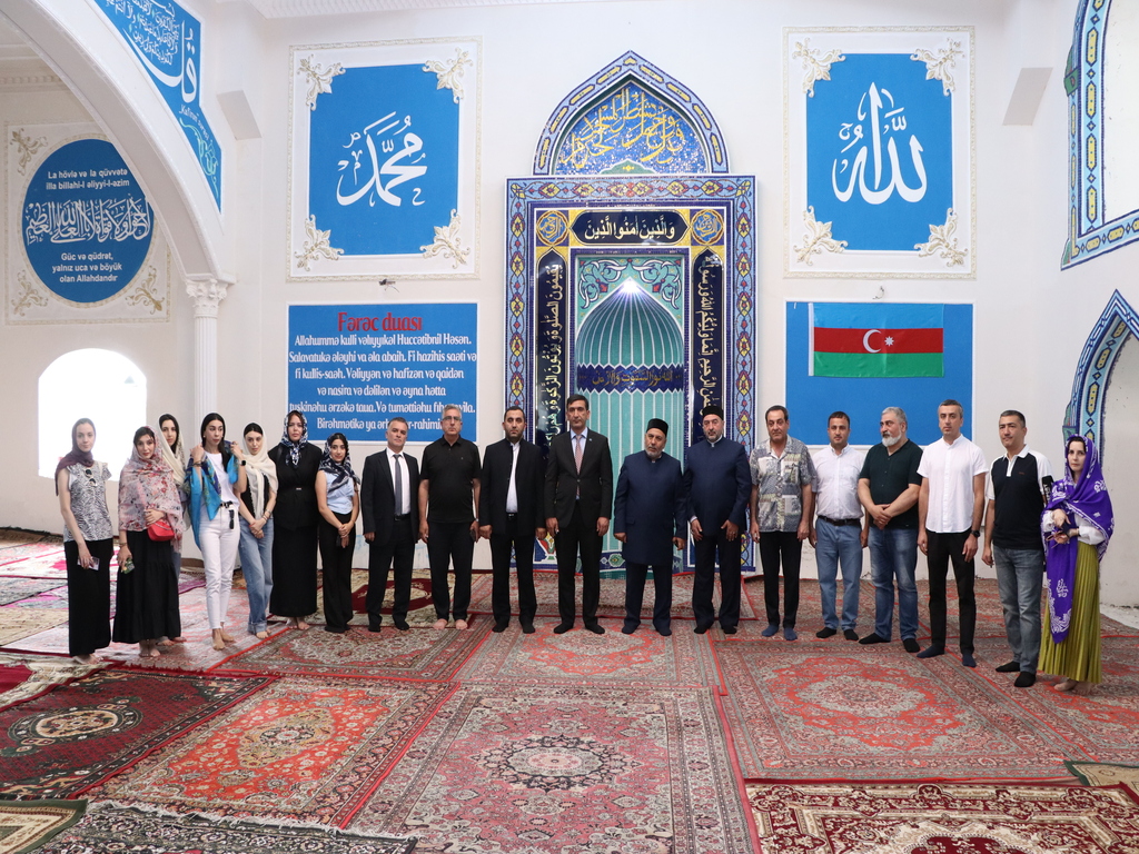 Şamaxıda dini ibadətgahlara media-tur təşkil olunub - Image 4