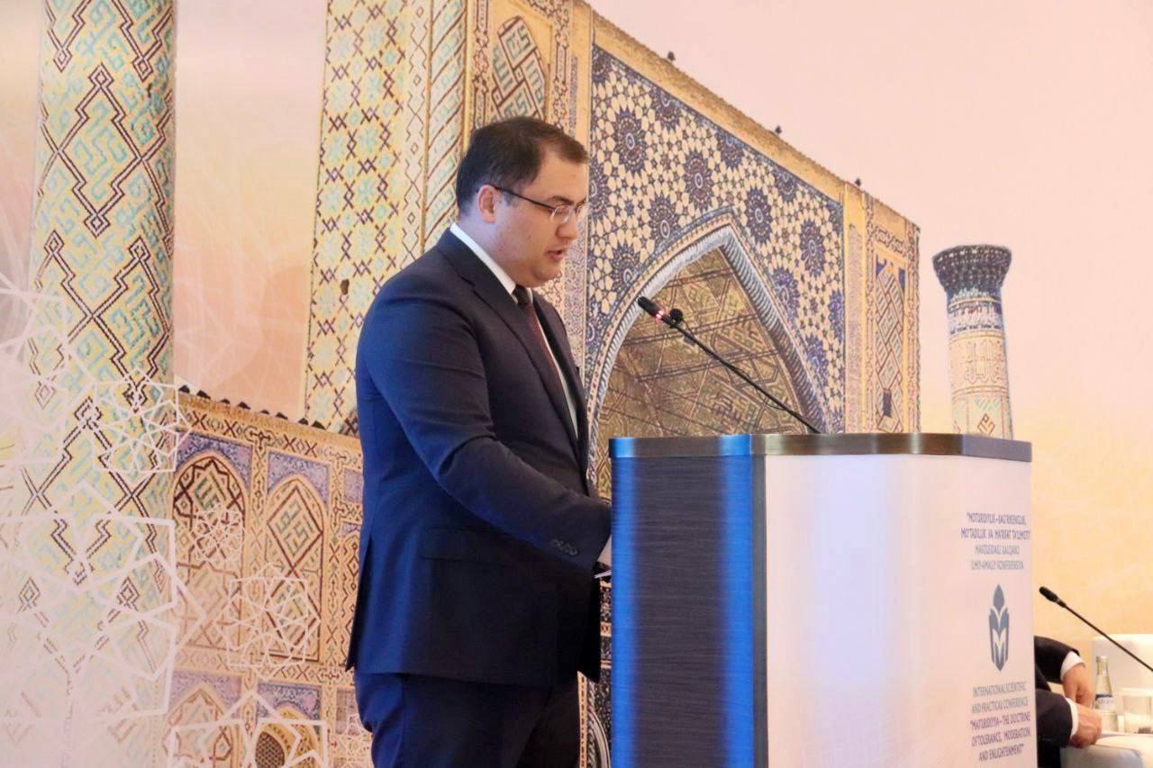 Komitə sədri Özbəkistanda keçirilən beynəlxalq konfransda çıxış edib - Image 3