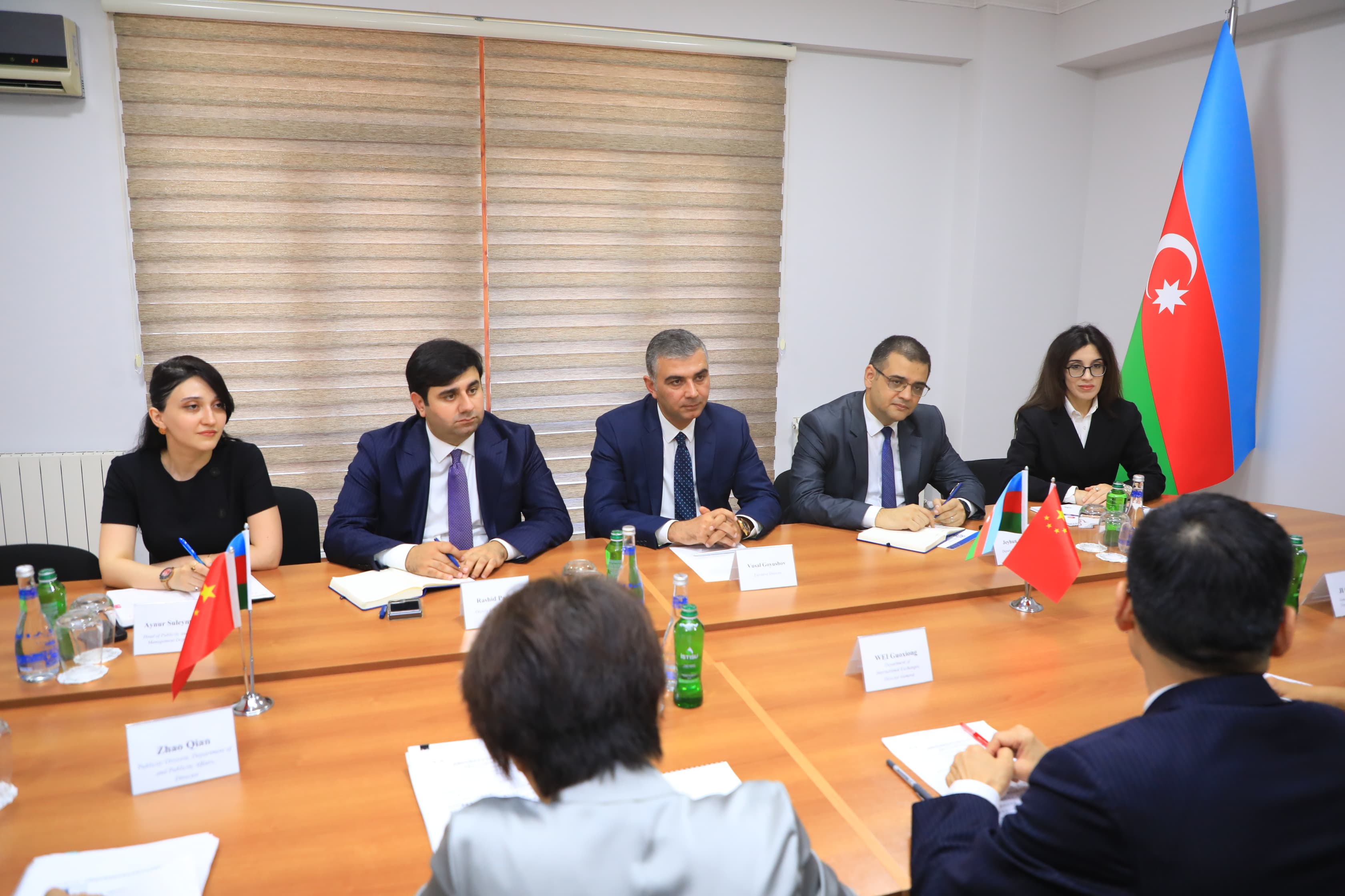 Mənəvi Dəyərlərin Təbliği Fondunda Çin nümayəndə heyəti ilə görüş keçirilib - Image 4