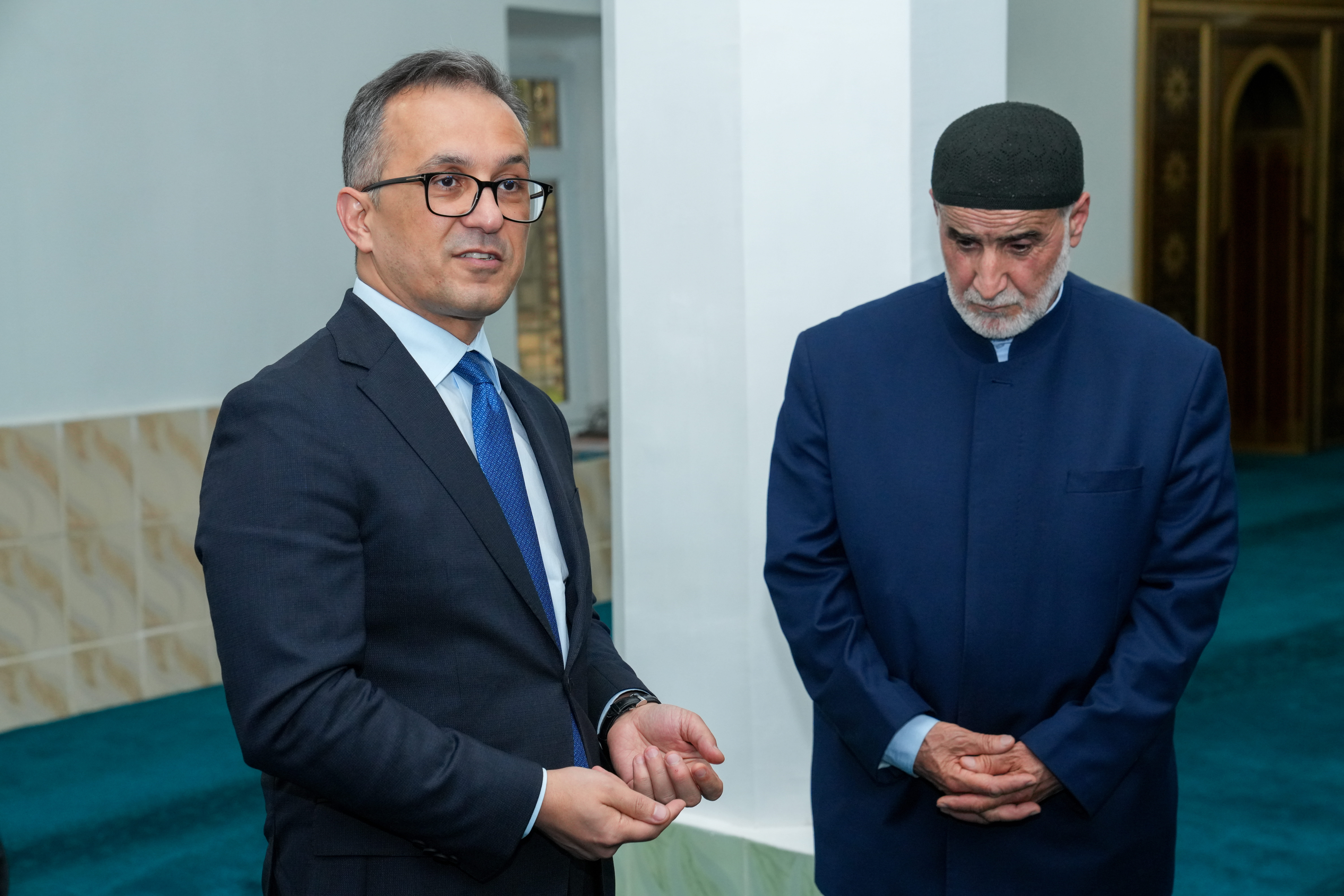 Komitə sədri Zaqatala rayonunda yerləşən məscidlərin fəaliyyəti ilə tanış olub - Image 9