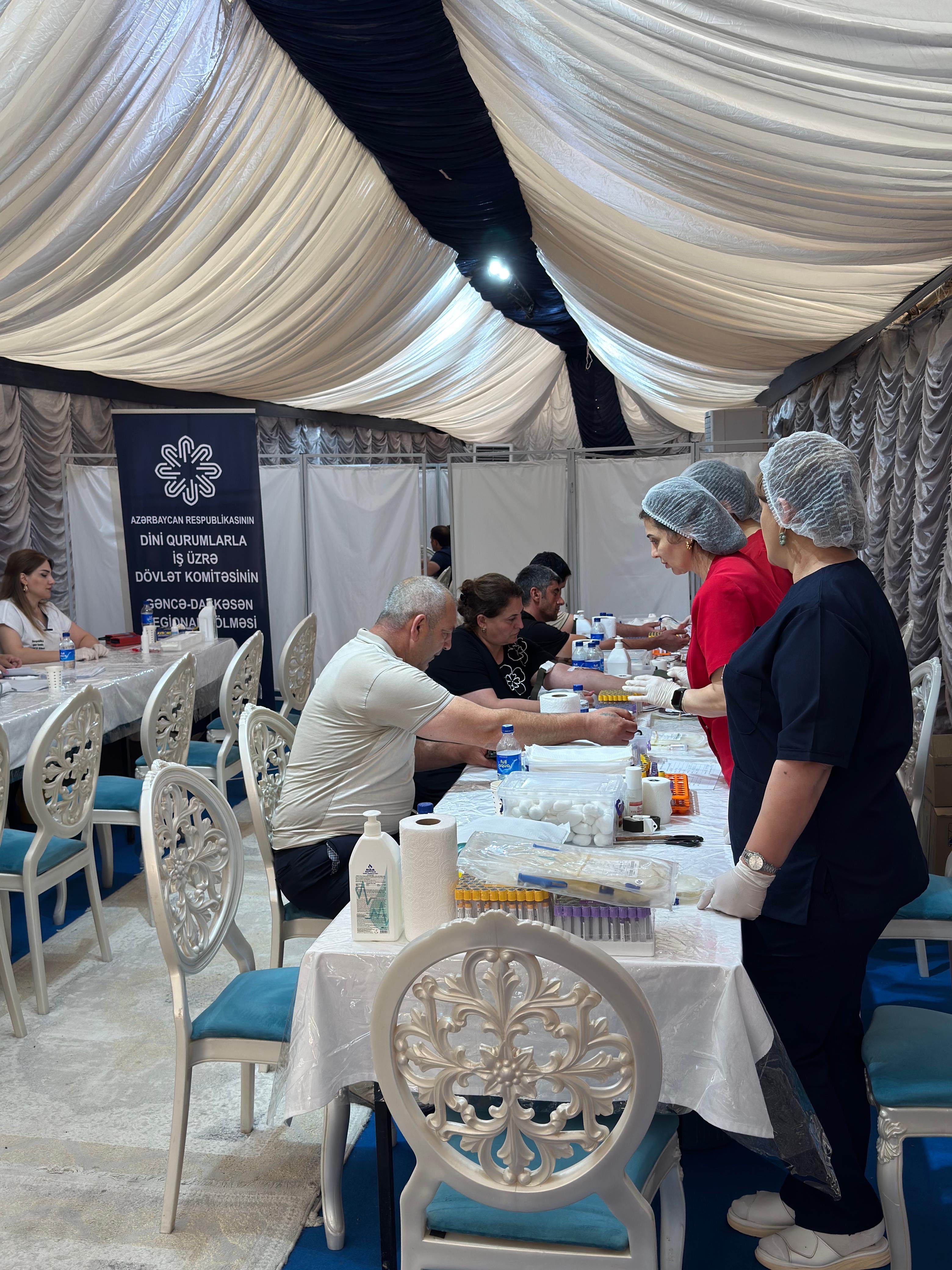 Aşura günü ilə əlaqədar paytaxt və bölgələrdə qanvermə aksiyaları keçirilir - Image 21