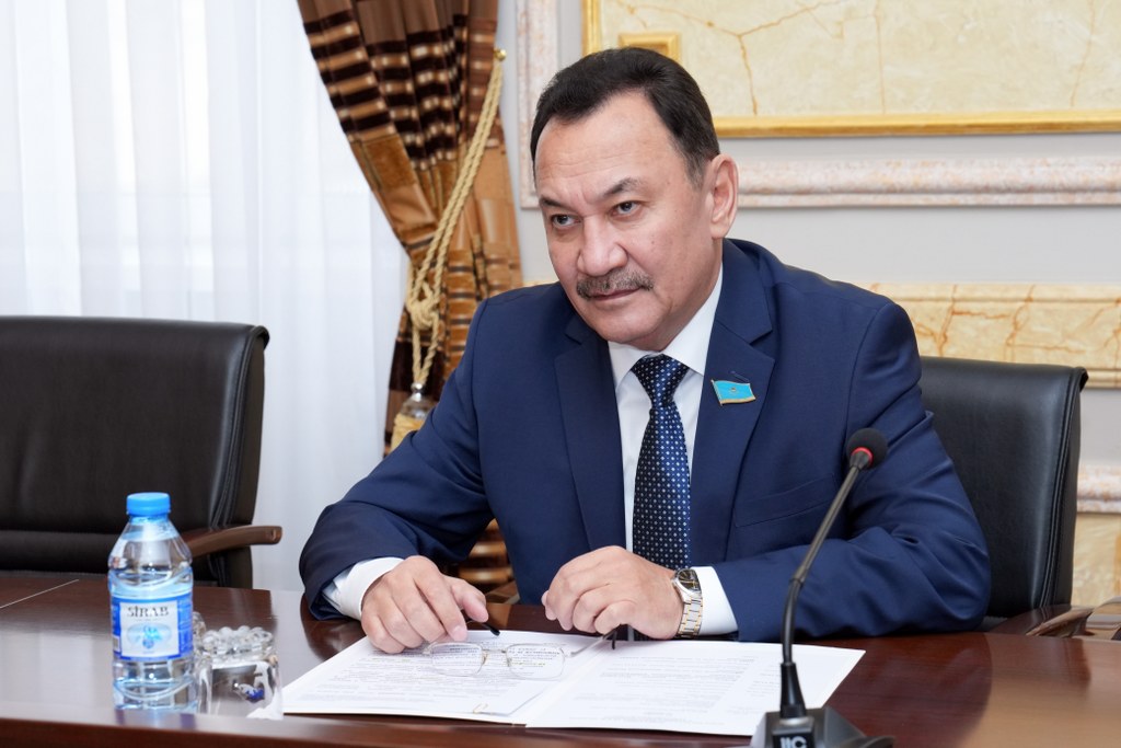 Dövlət Komitəsində Qazaxıstan Parlamenti Senatının üzvü ilə görüş keçirilib - Image 3