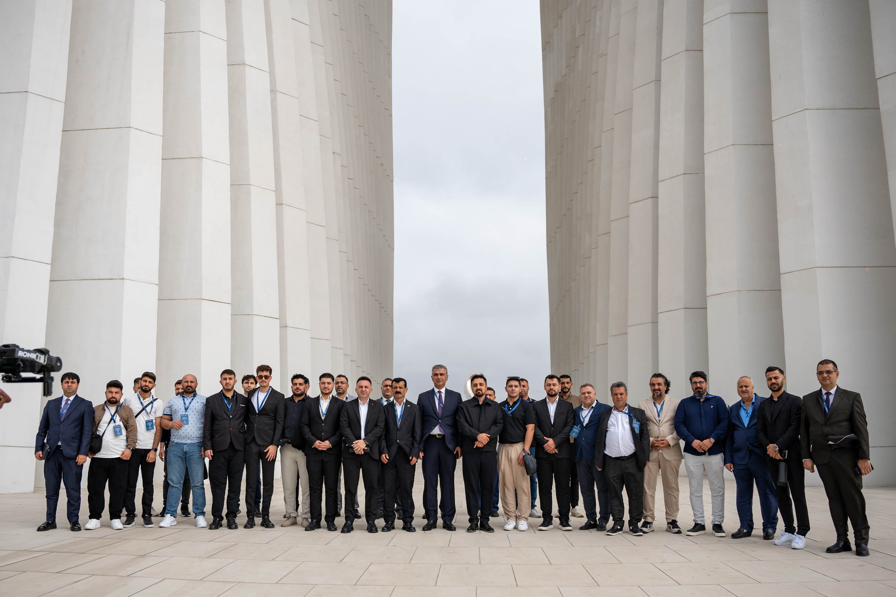Türkiyə, Gürcüstan və İraqdan gələn din xadimləri Zəfər abidəsini ziyarət ediblər - Image 5