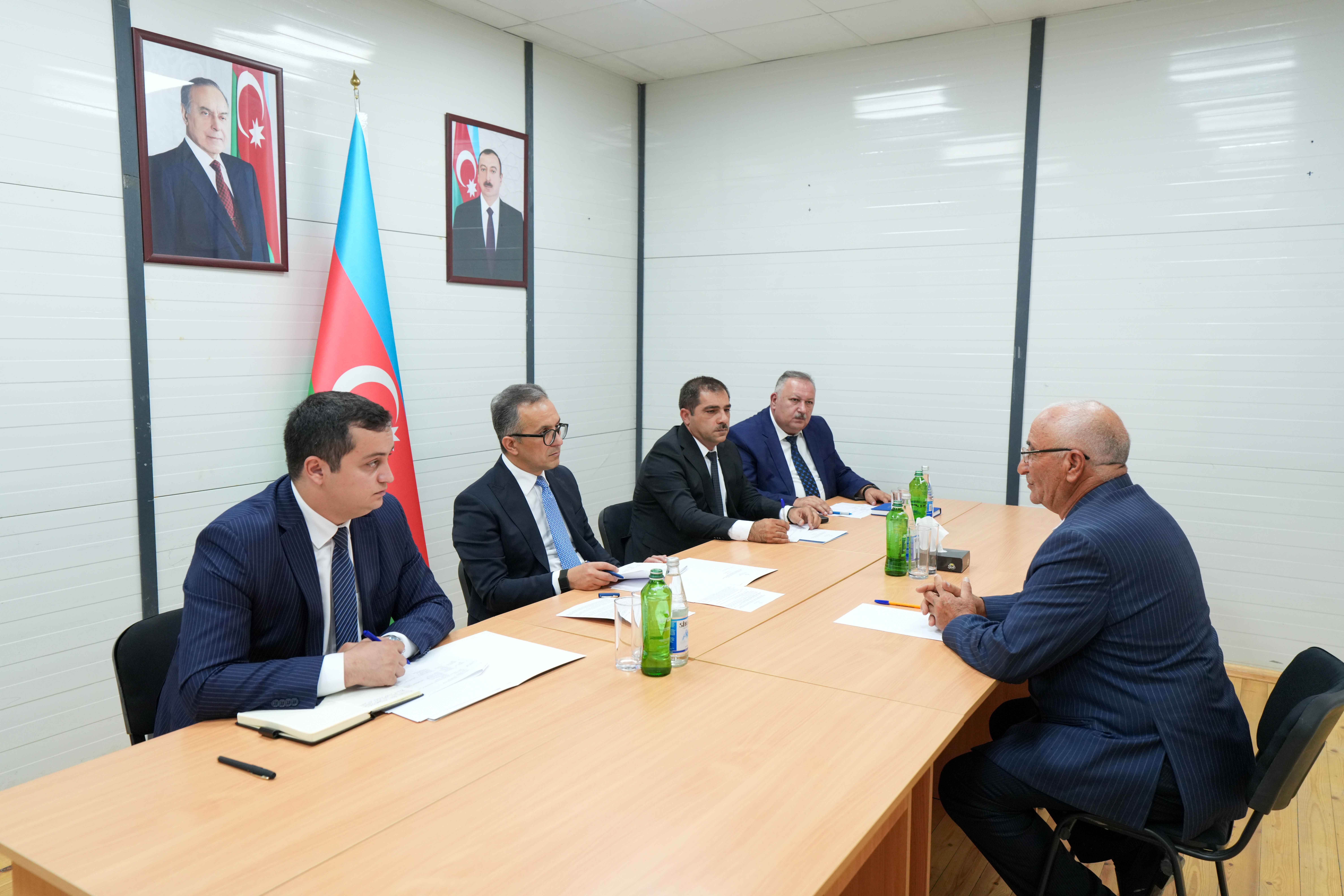 Dövlət Komitəsinin sədri Kəlbəcər şəhərində vətəndaşları qəbul edib - Image 1