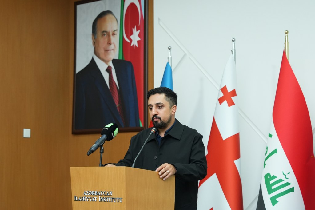 Azərbaycan İlahiyyat İnstitutunda din xadimlərindən ibarət nümayəndə heyəti ilə görüş keçirilib - Image 11