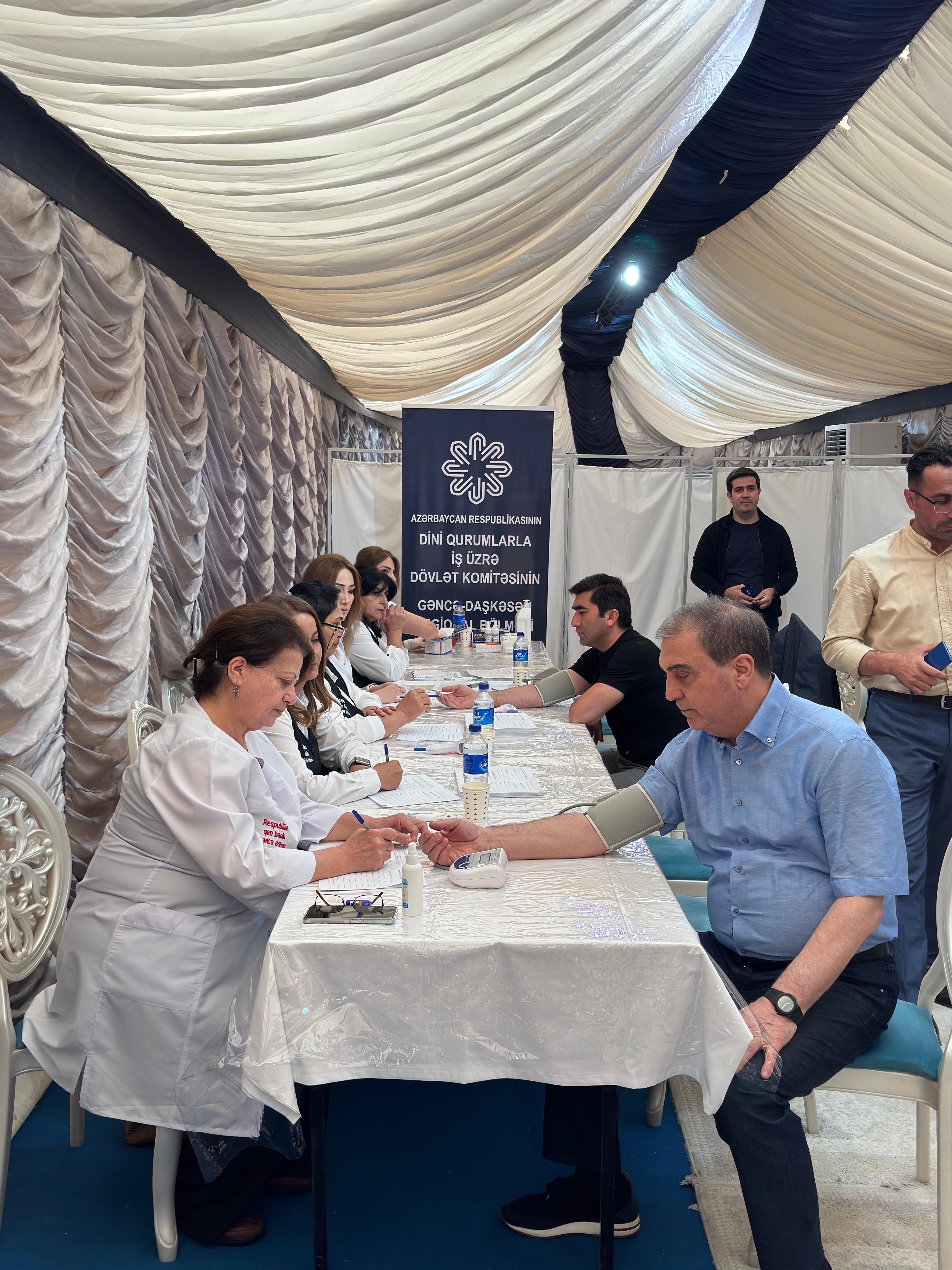 Aşura günü ilə əlaqədar paytaxt və bölgələrdə qanvermə aksiyaları keçirilir - Image 23