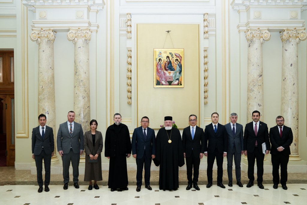 Dövlət Komitəsinin nümayəndə heyəti Rumıniya patriarxlığında görüş keçirib - Image 1
