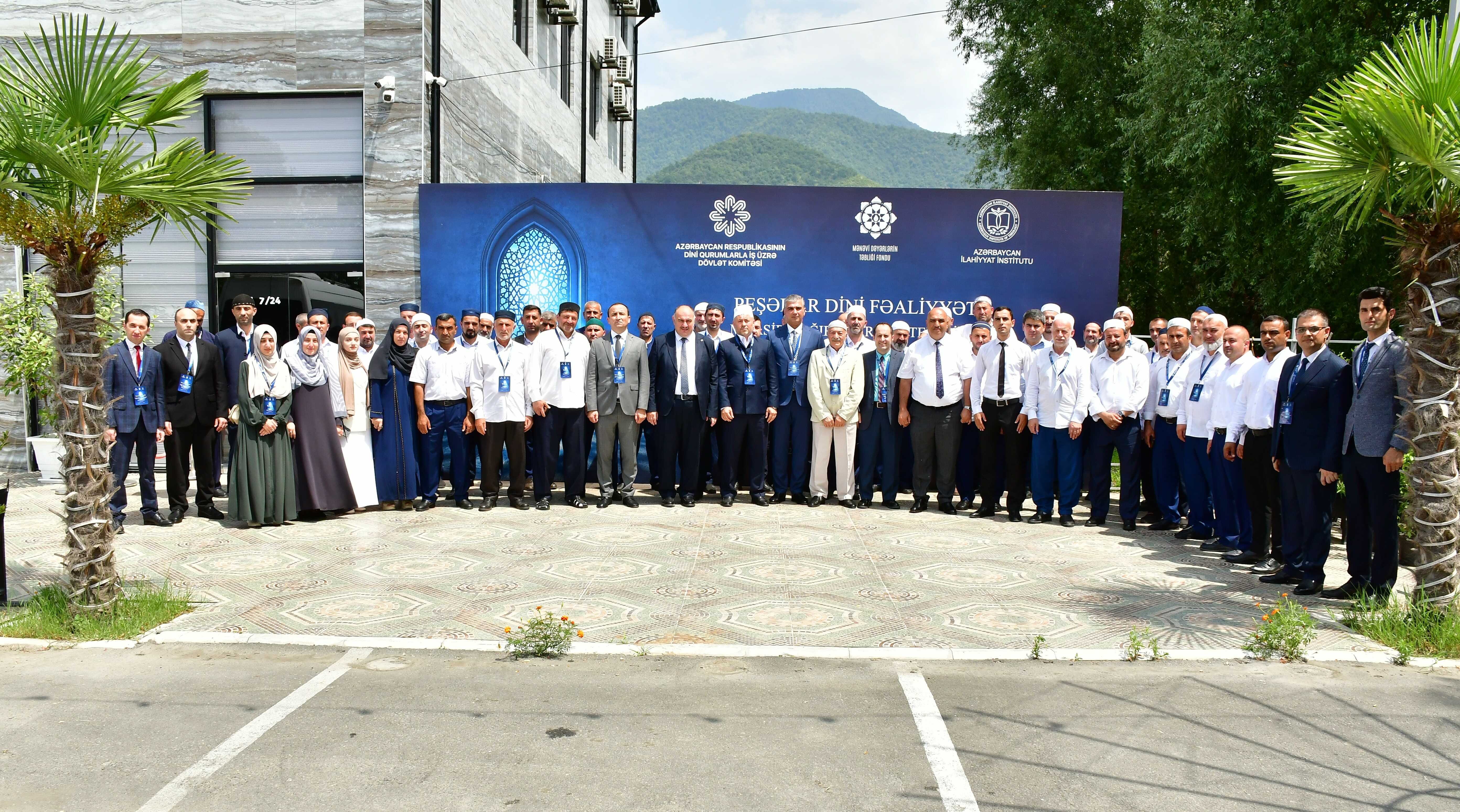 Zaqatalada “Peşəkar dini fəaliyyət: müasir çağırışlar kontekstində” mövzusunda seminar-treninq keçirilib