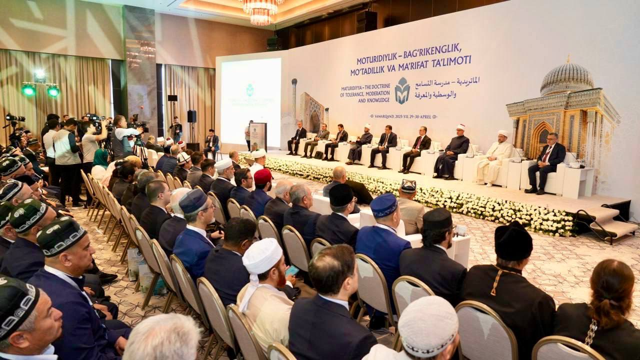 Komitə sədri Özbəkistanda keçirilən beynəlxalq konfransda çıxış edib - Image 2