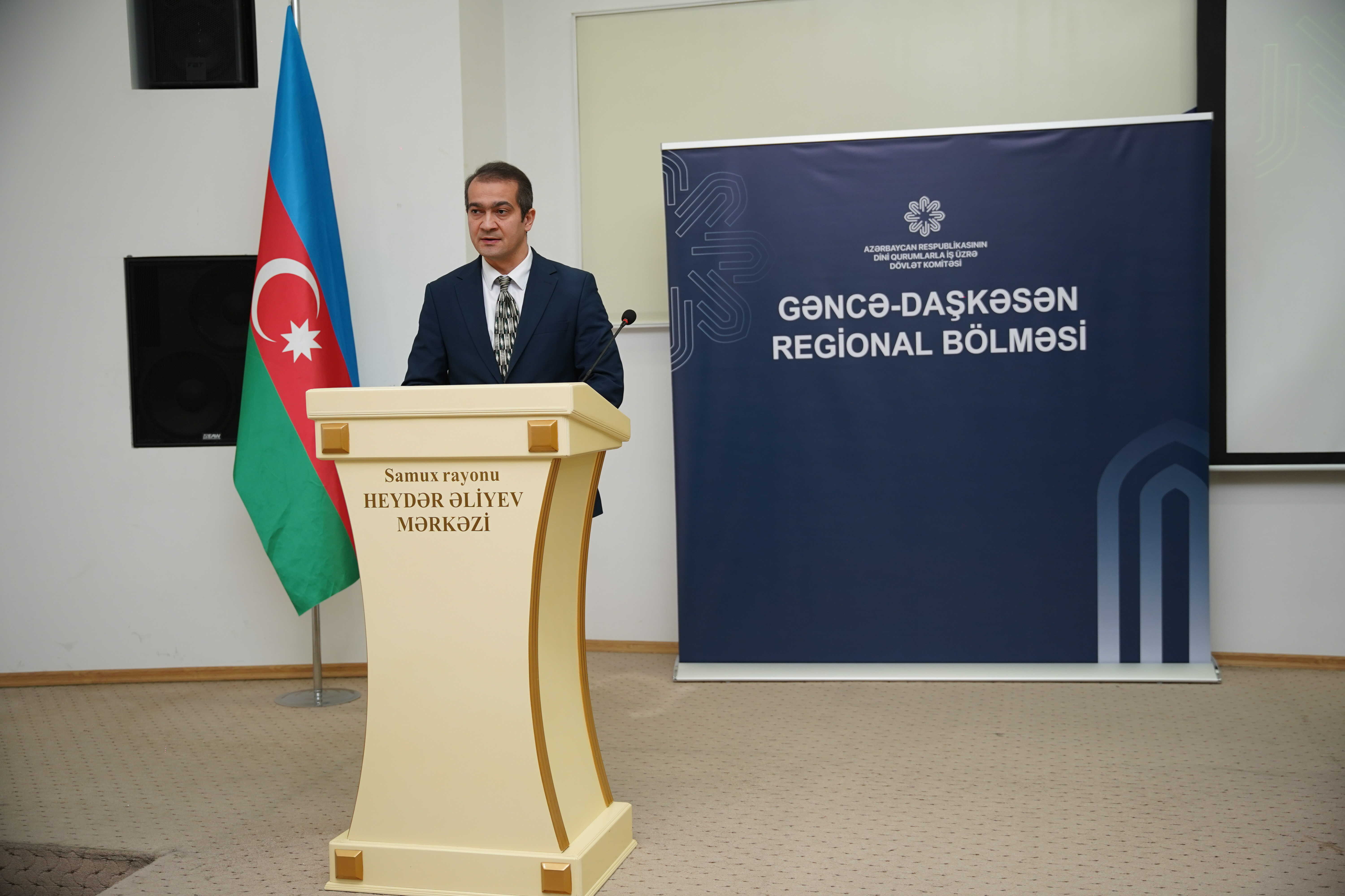Samuxda “Şəhidlik: Vətənə sevgi və sədaqət zirvəsi” mövzusunda konfrans keçirilib - Image 5