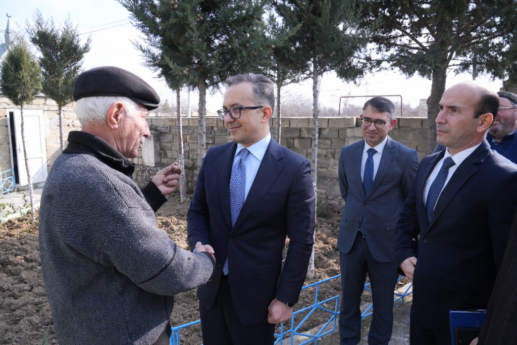 Dövlət Komitəsinin sədri Siyəzən rayonunda yerləşən məscidlərin fəaliyyəti ilə tanış olub - Image 6