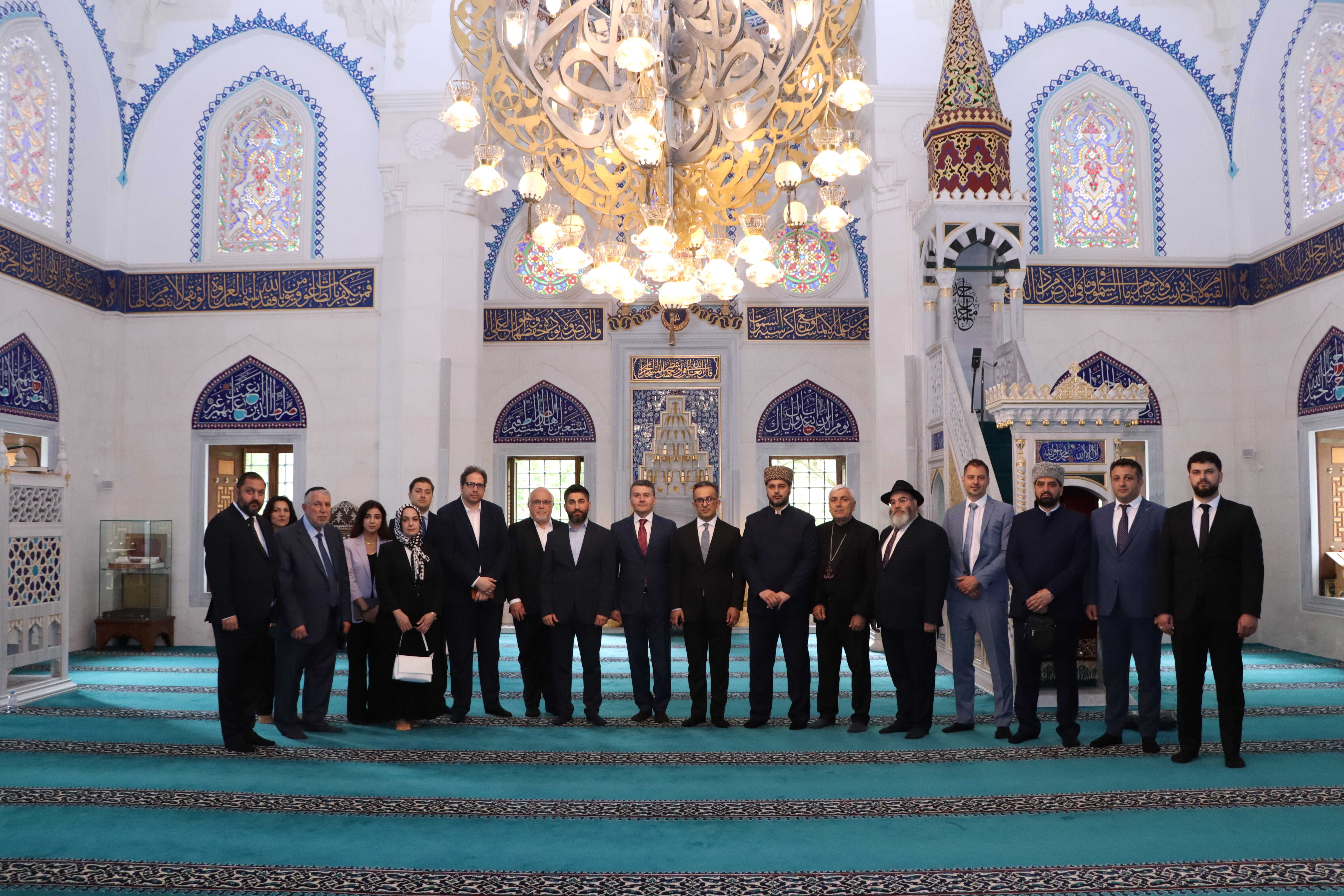 Berlin şəhərində yerləşən “Şəhidlik” məscidi ziyarət olunub - Image 7