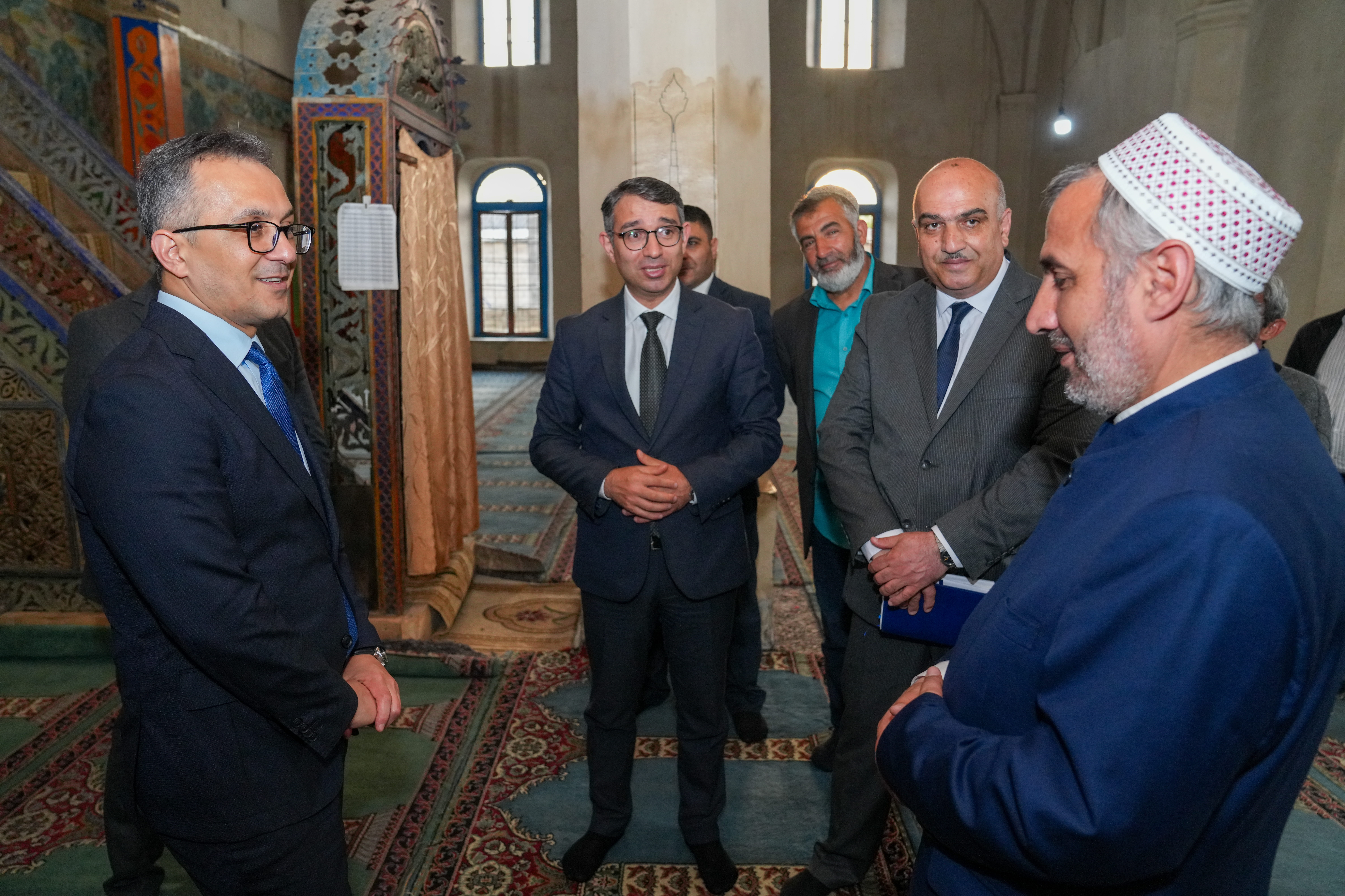 Komitə sədri Zaqatala rayonunda yerləşən məscidlərin fəaliyyəti ilə tanış olub - Image 12