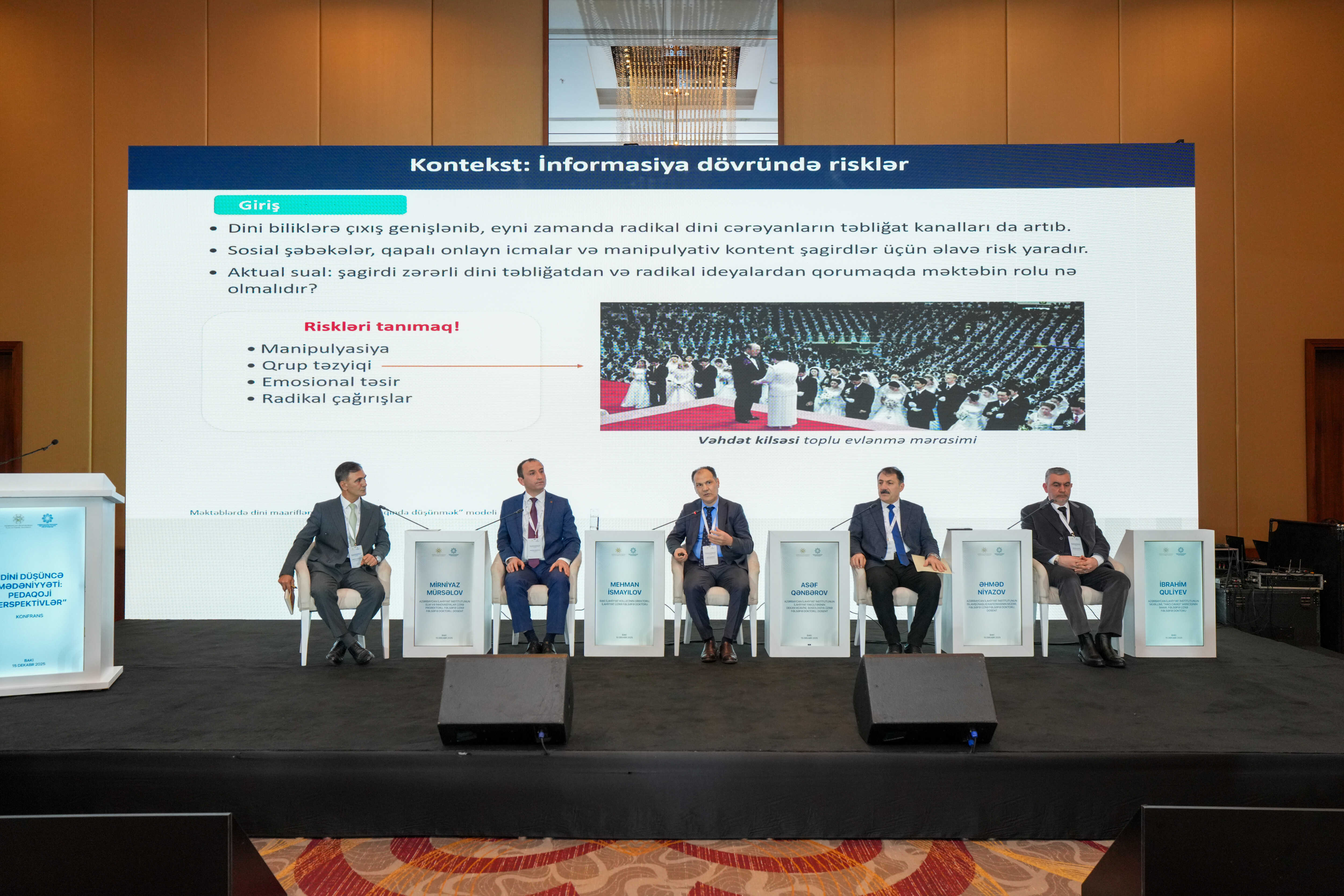 "Dini düşüncə mədəniyyəti: pedaqoji perspektivlər" mövzusunda konfrans başa çatıb - Image 18