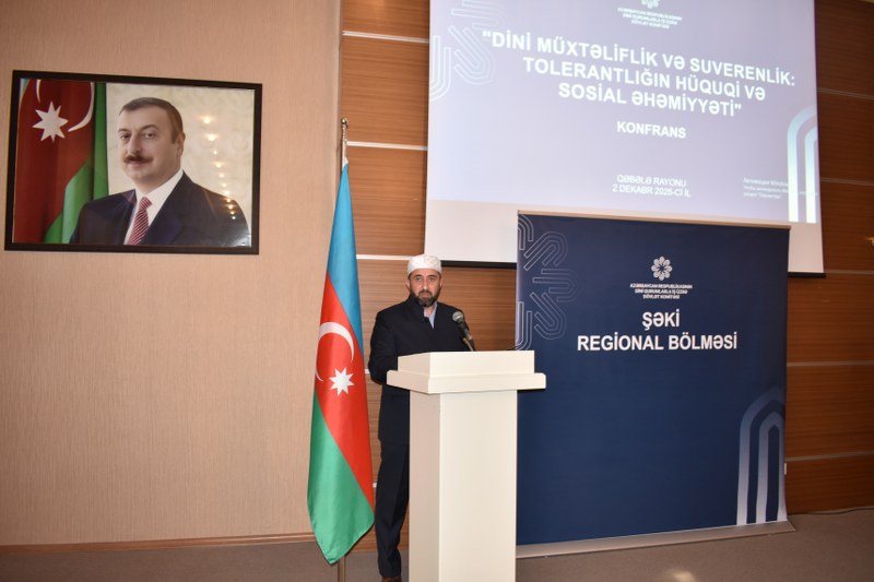 Qəbələdə “Dini müxtəliflik və suverenlik: tolerantlığın hüquqi və sosial əhəmiyyəti” mövzusunda konfrans keçirilib - Image 5