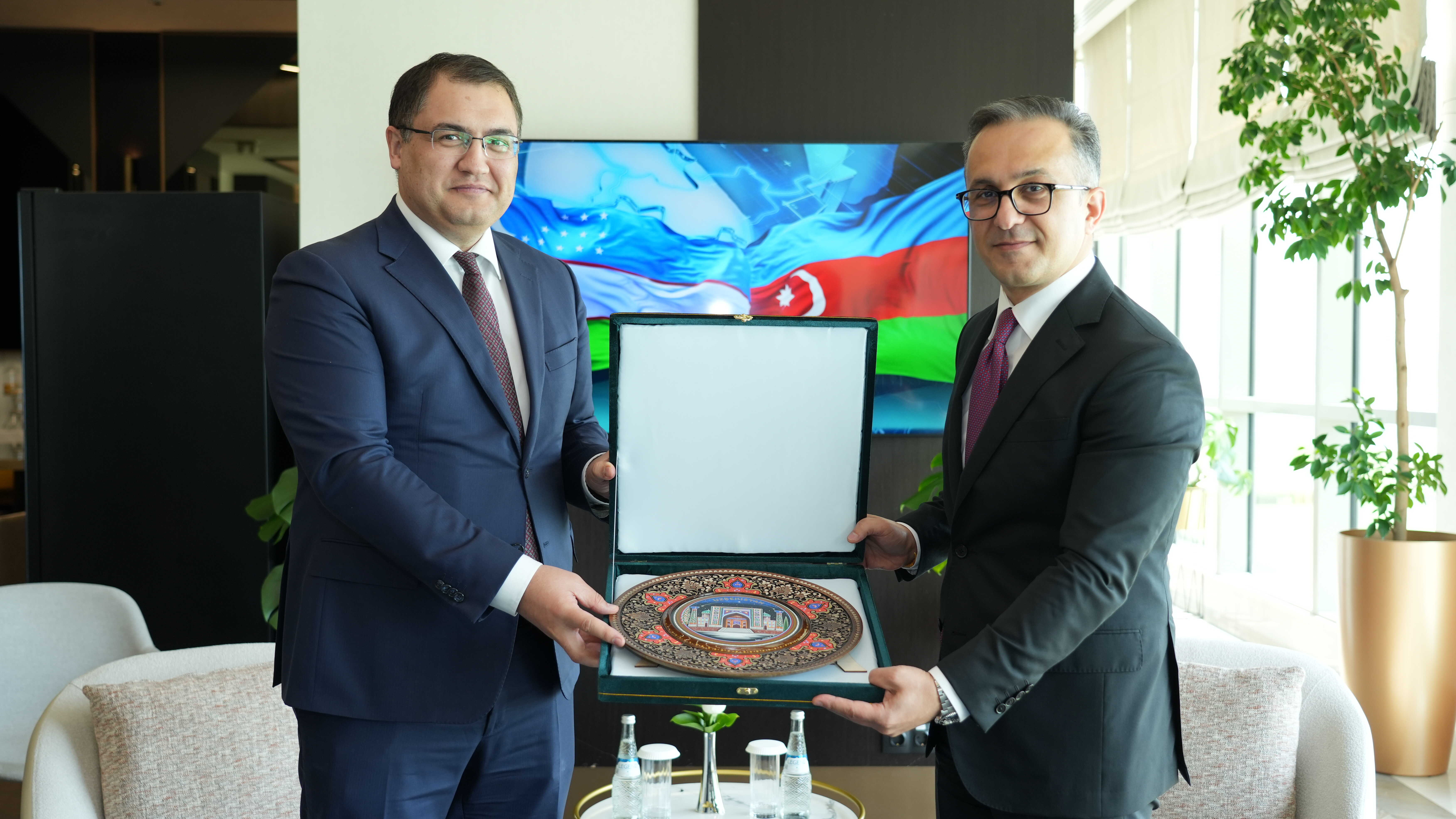 Azərbaycan və Özbəkistan arasında dini sahədə əməkdaşlıq məsələləri müzakirə olunub - Image 3