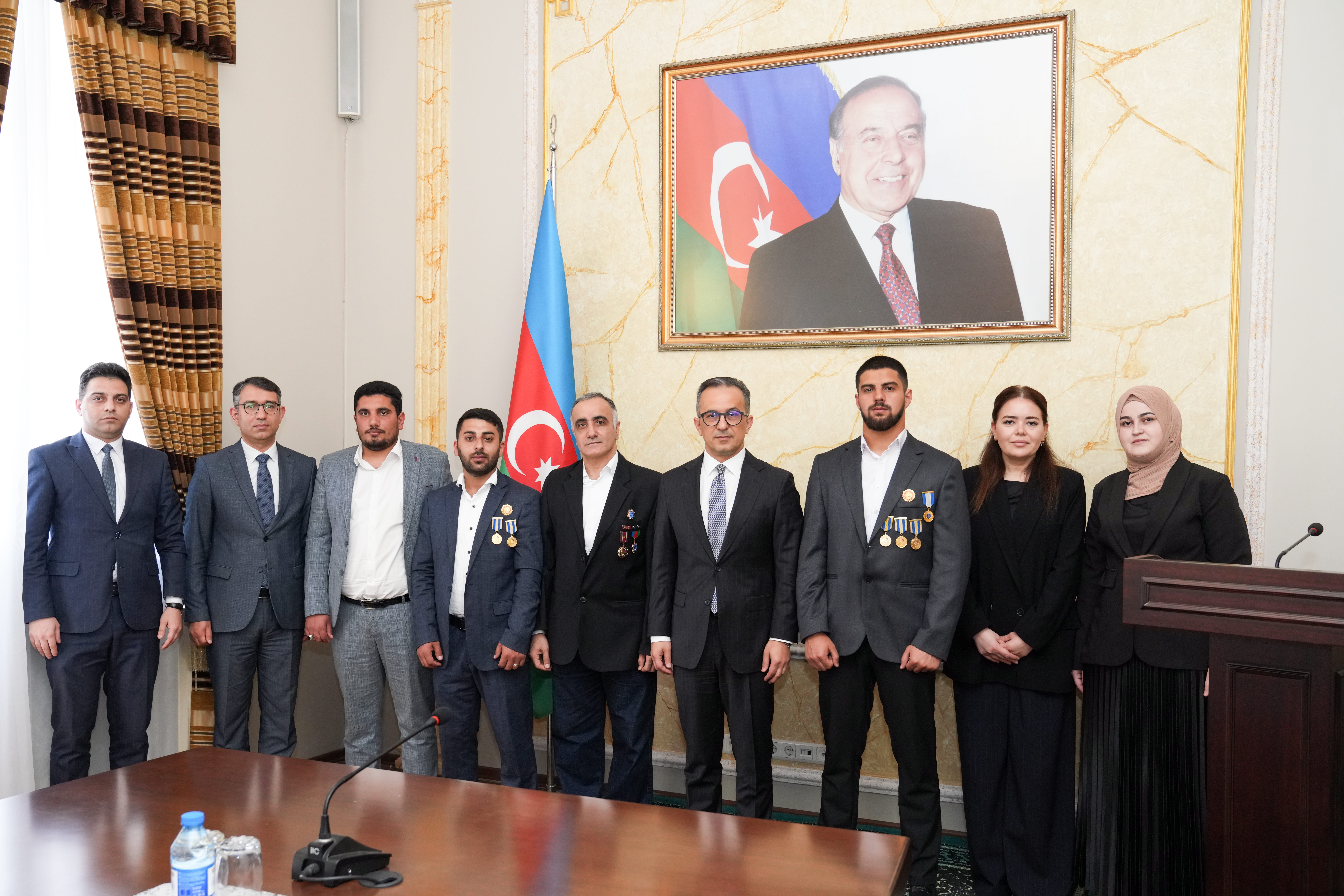 Komitə sədri din xadimi kimi yeni təyinat alan şəhid ailəsi üzvləri və qazilərlə görüşüb - Image 4