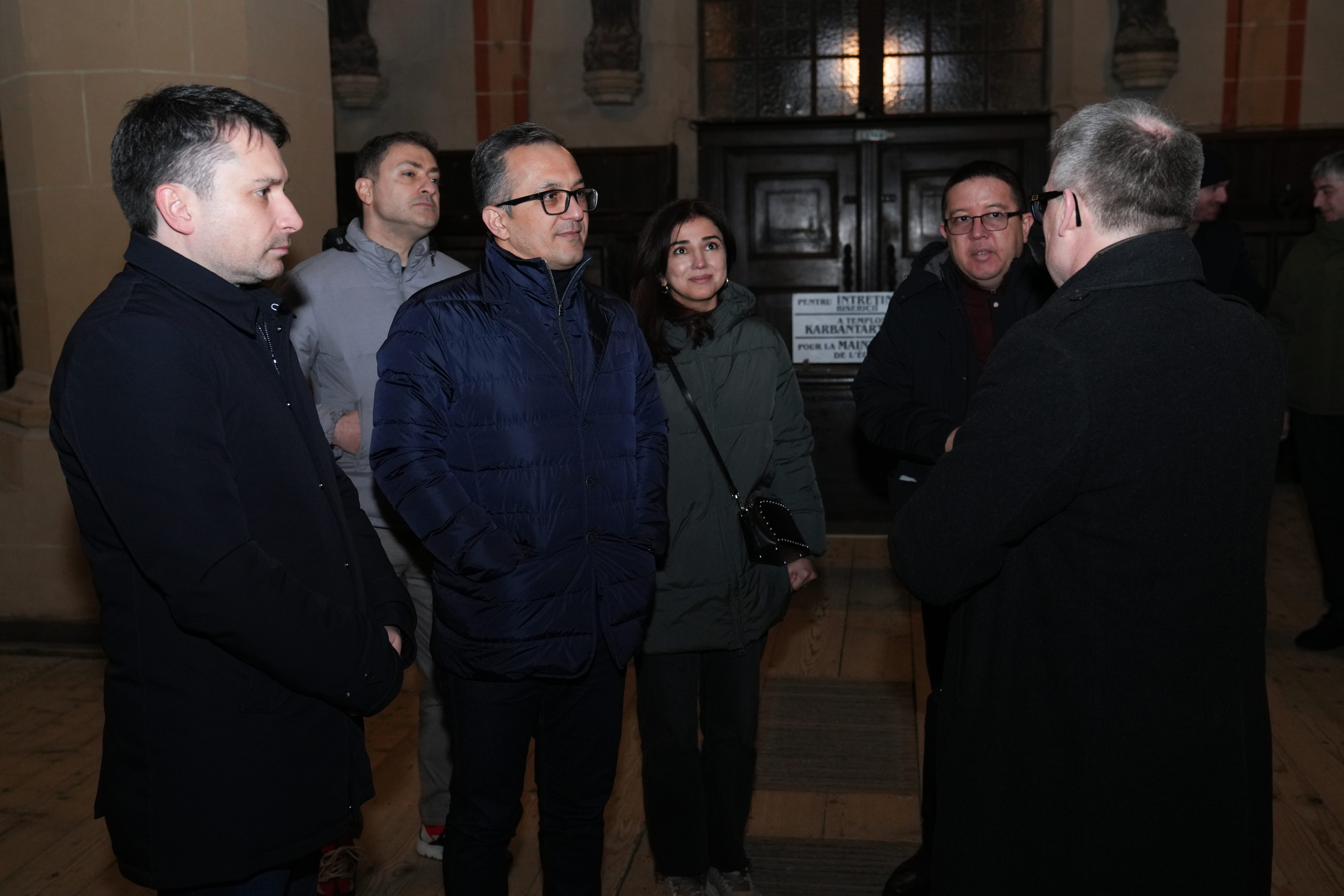 Dövlət Komitəsinin nümayəndə heyəti Rumıniyada kilsə və monastırları ziyarət edib - Image 3
