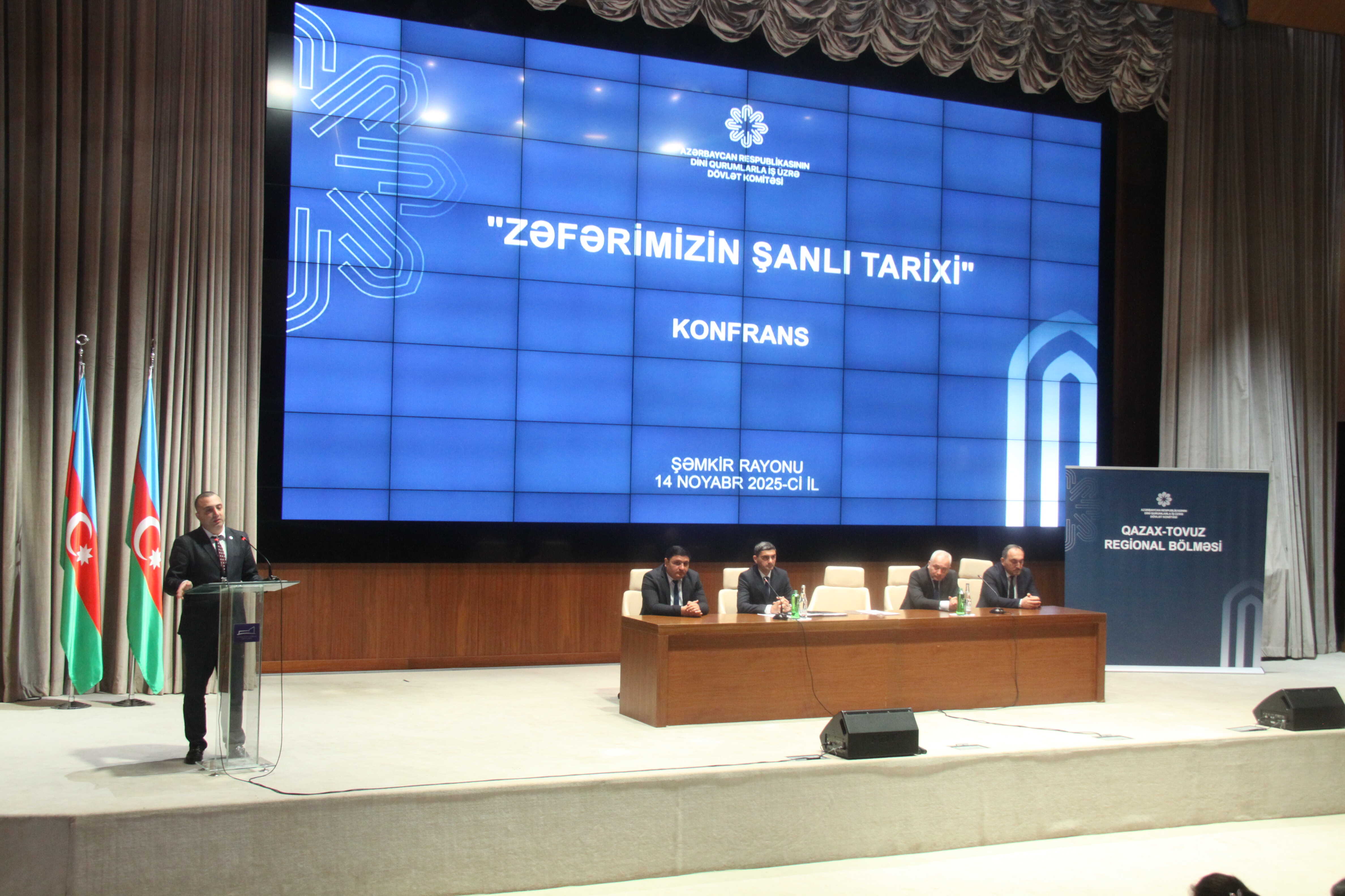 Şəmkirdə “Zəfərimizin şanlı tarixi” mövzusunda konfrans keçirilib - Image 1