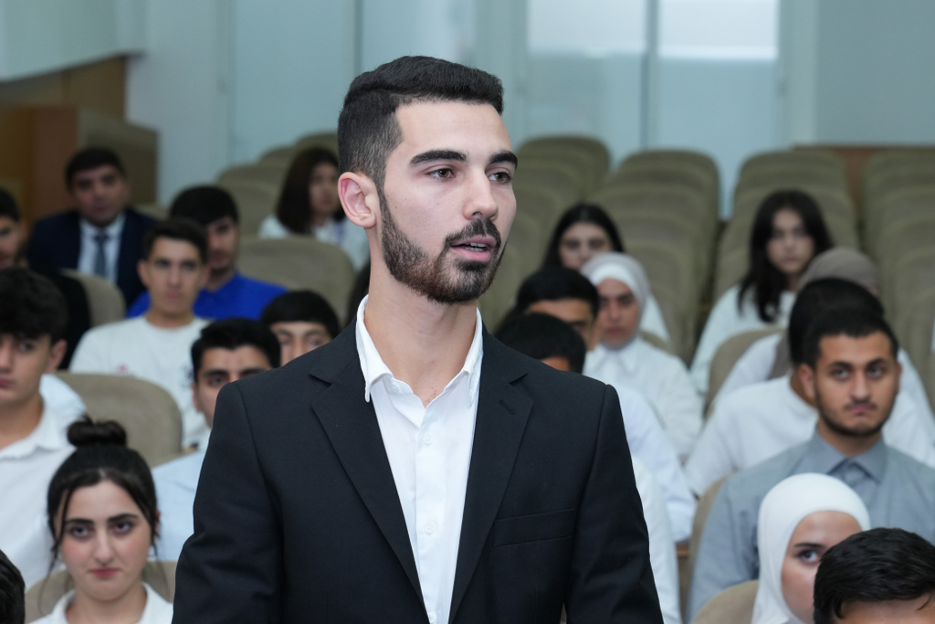Azərbaycan İlahiyyat İnstitutuna qəbul olmuş tələbələrlə görüş keçirilib - Image 28