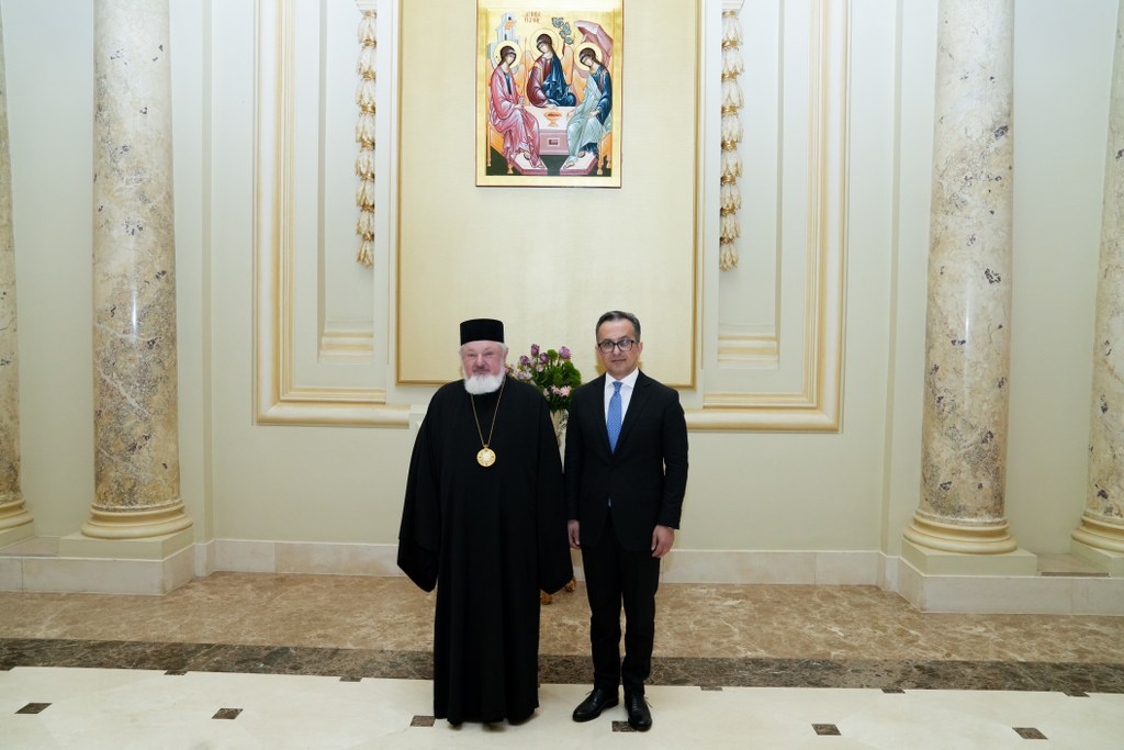 Dövlət Komitəsinin nümayəndə heyəti Rumıniya patriarxlığında görüş keçirib - Image 2