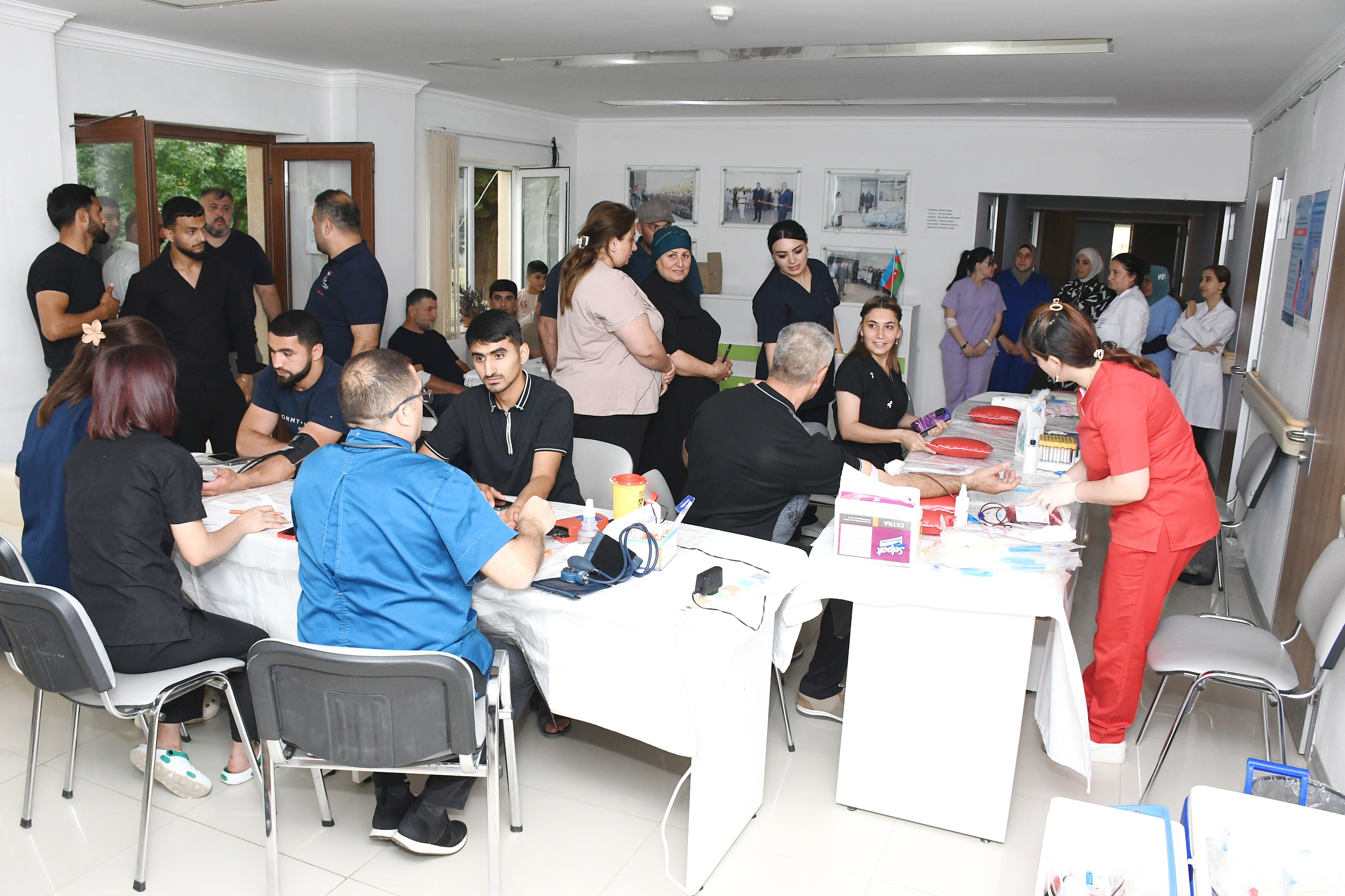Aşura günü ilə əlaqədar paytaxt və bölgələrdə qanvermə aksiyaları keçirilir - Image 20