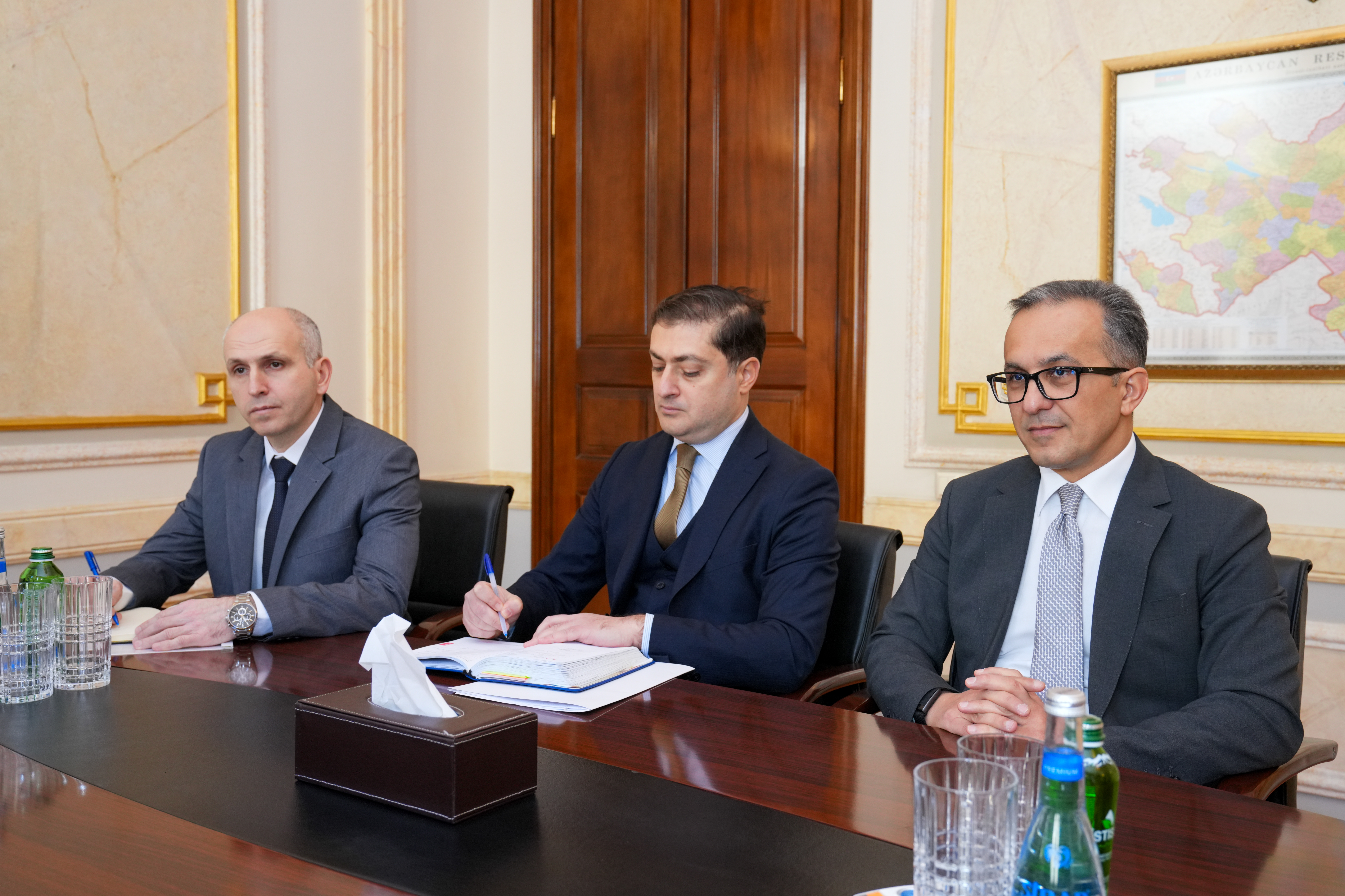 Dövlət Komitəsinin sədri Səudiyyə Ərəbistanının Azərbaycandakı səfiri ilə görüşüb - Image 1