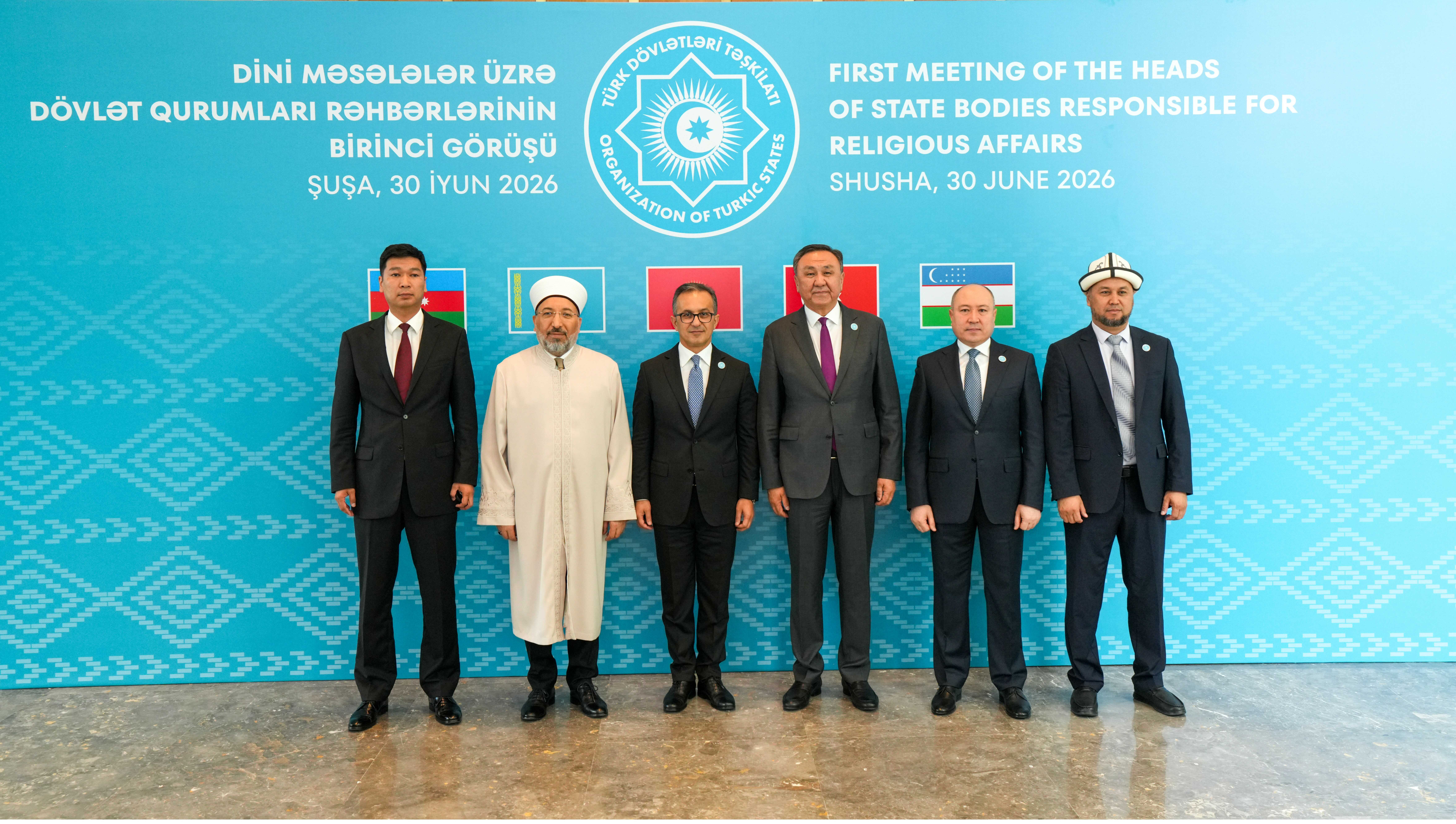 Şuşada Türk Dövlətləri Təşkilatına üzv ölkələrin dini məsələlər üzrə dövlət qurumları rəhbərlərinin ilk görüşü keçirilir - Image 22